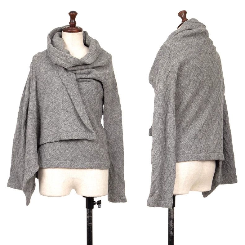 Comme des Garcons Comme des Garcons Retro wrapped sweater coat Size S / US 4 / IT 40 - 3 Thumbnail