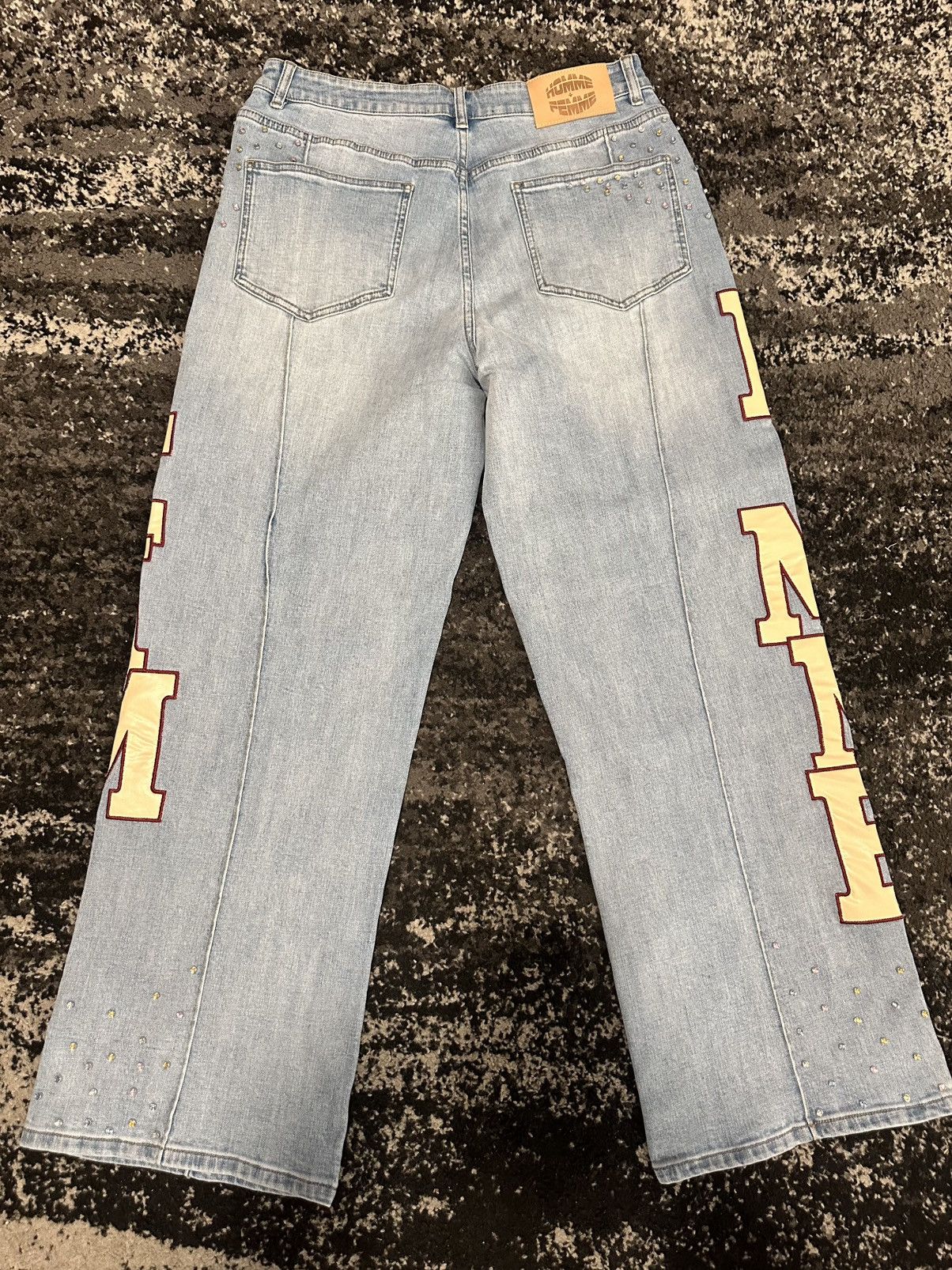 Homme + Femme La HOMME + FEMME Superstar Denim Blue Size US 34 / EU 50 - 2 Thumbnail