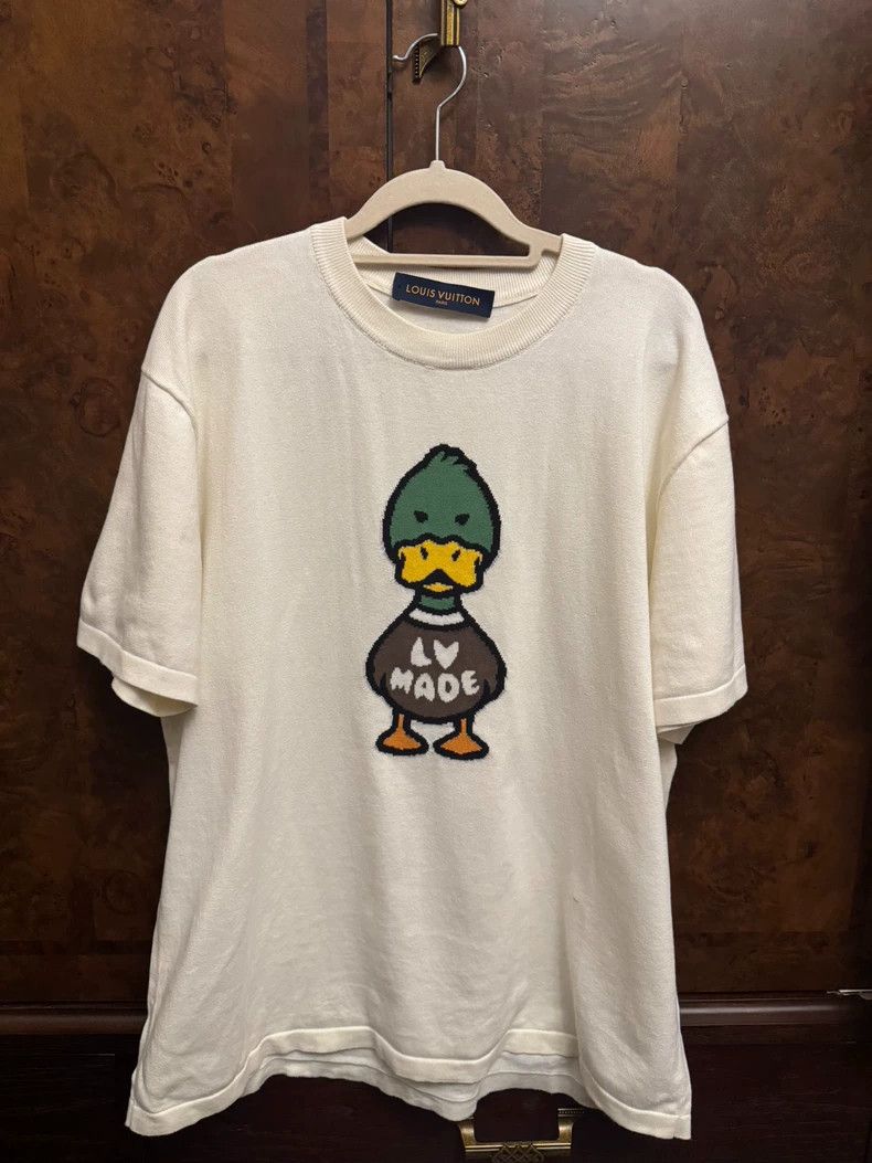 Louis Vuitton LOUIS VUITTON Co-branded duck short sleeve 2501-Nextarrow Size US L / EU 52-54 / 3 - 1 Thumbnail