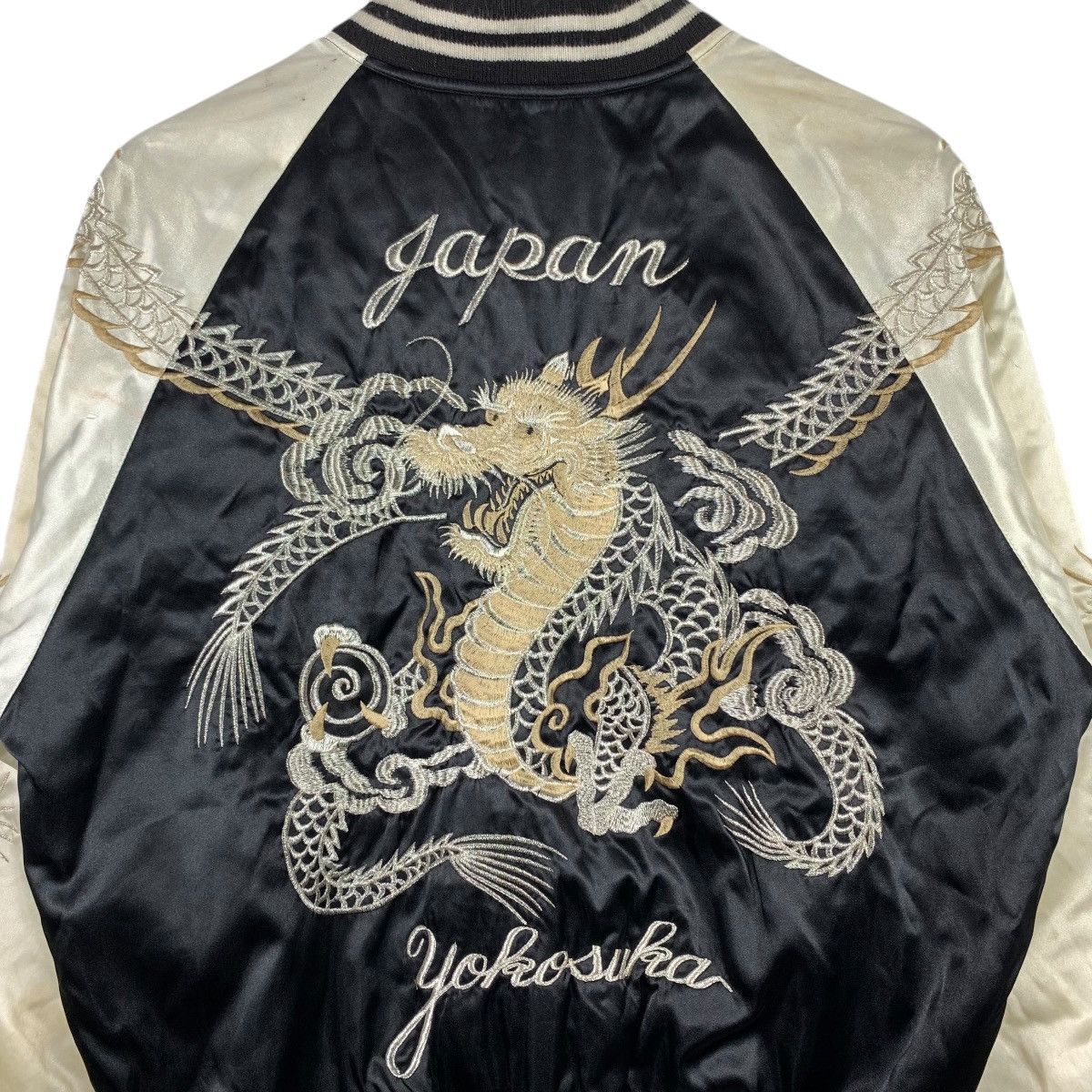 Japanese Brand HOSHIHIME Japanese Brand Sukajan Japan Dragon Embroidered Size US L / EU 52-54 / 3 - 7 Thumbnail