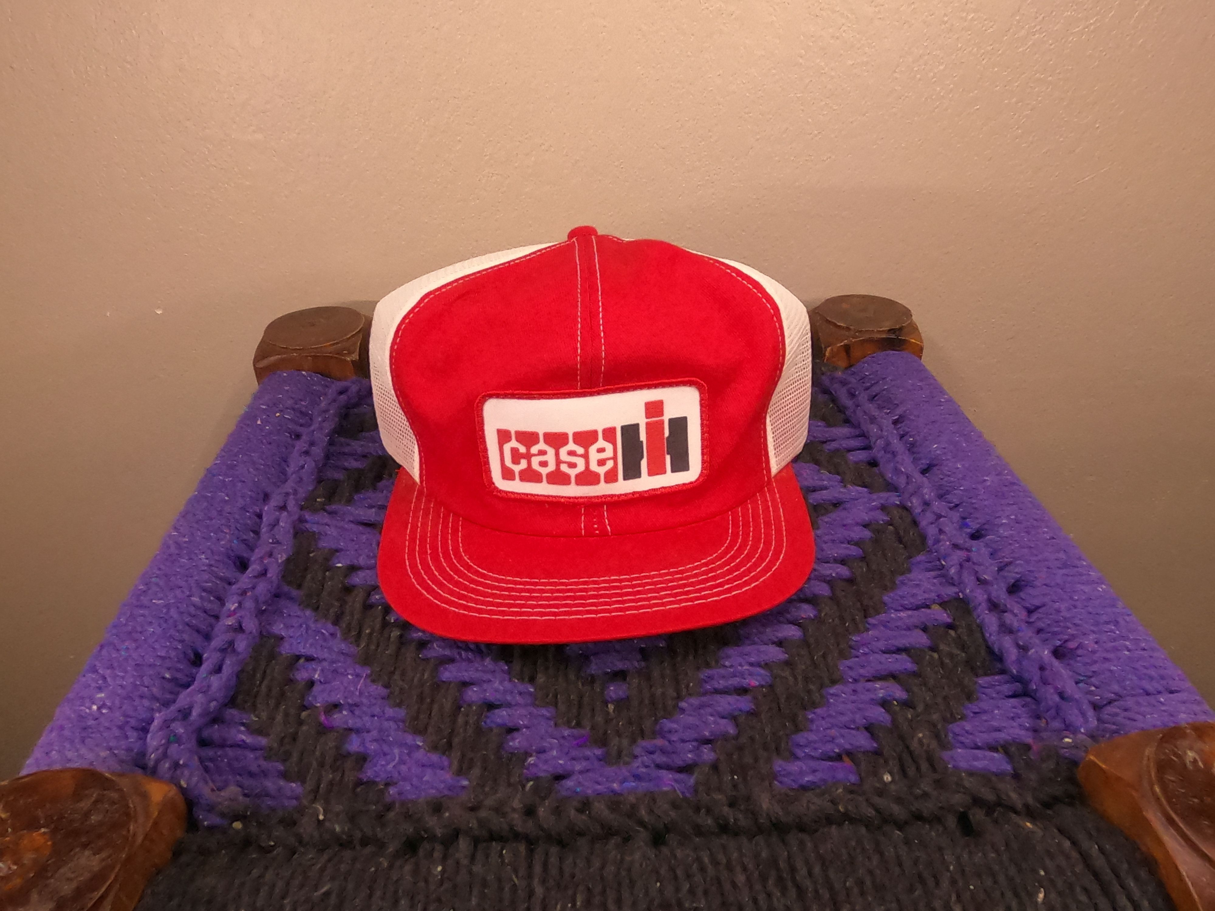 Other Vintage Trucker hat Case IH Hat Size ONE SIZE - 1 Thumbnail