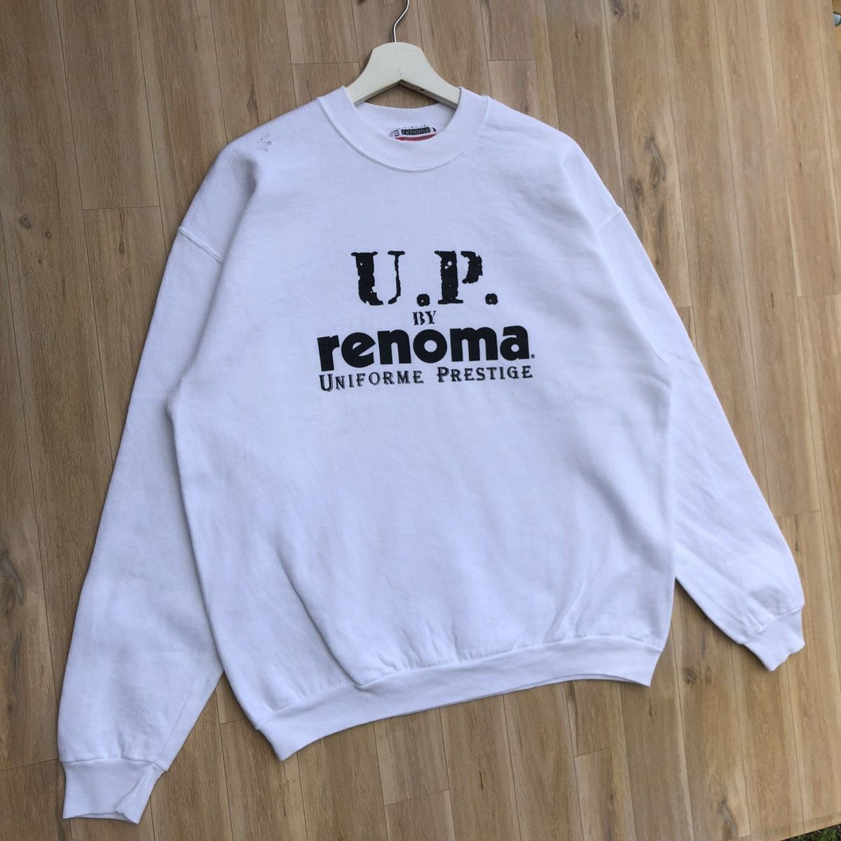 Renoma × Vintage Vintage 90s Up Renoma Italy Pullover Sweatshirt Size US L / EU 52-54 / 3 - 2 Thumbnail
