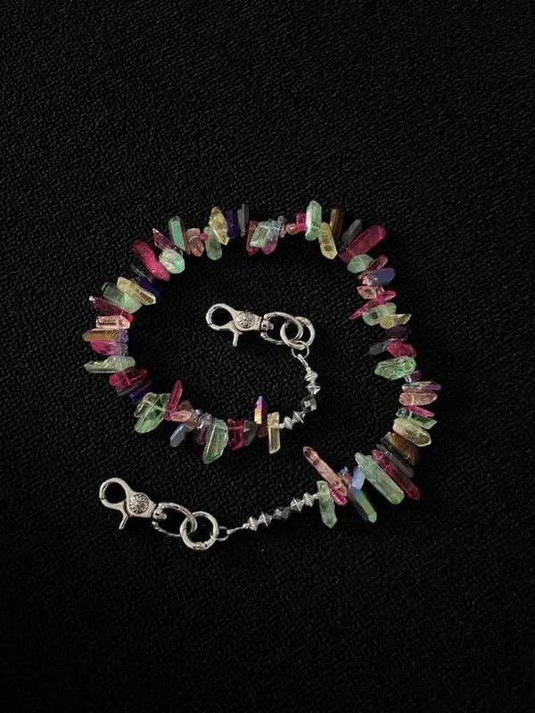 Jewelry Colored Ore Wallet Chain, Y2K Pants Chain Size ONE SIZE - 5 Thumbnail