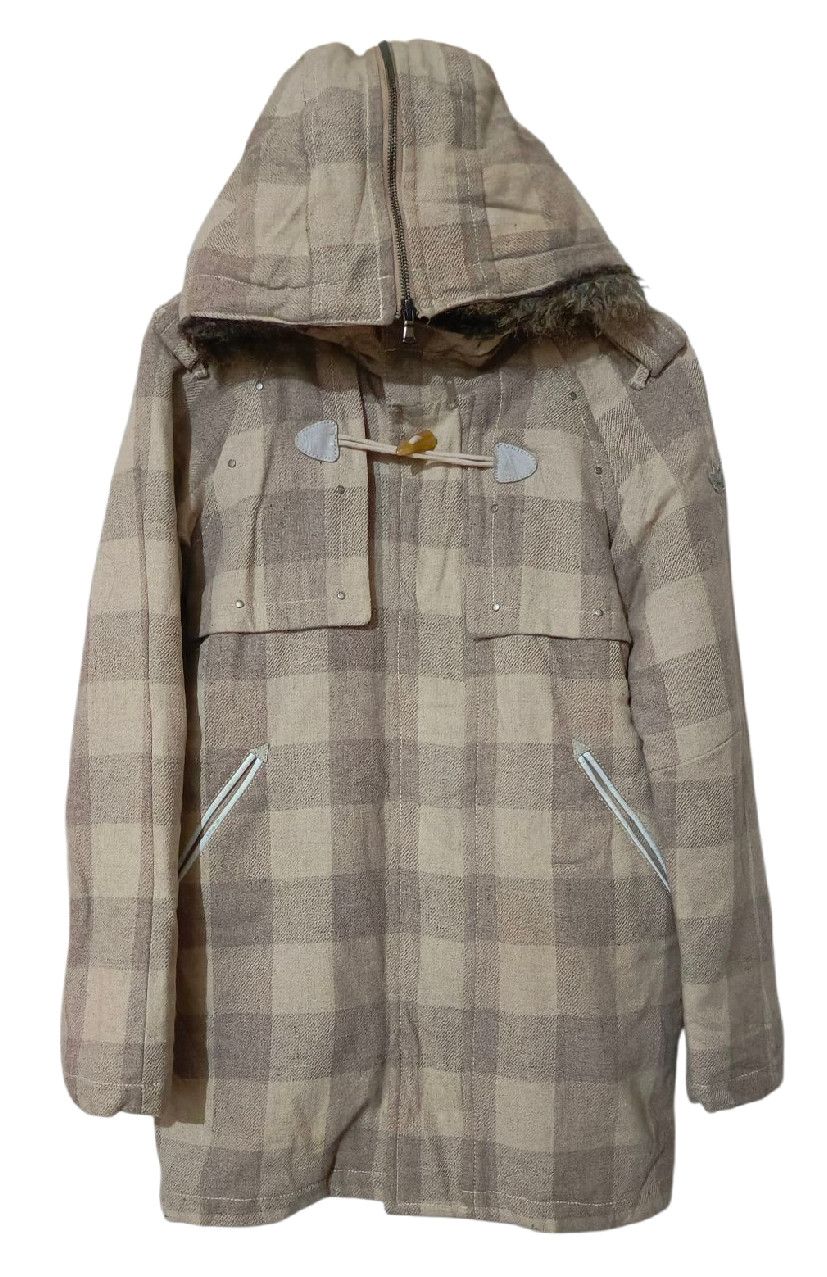 Diesel 💥VINTAGE DIESEL Fur JACKET TARTAN Size US XS / EU 42 / 0 - 3 Thumbnail
