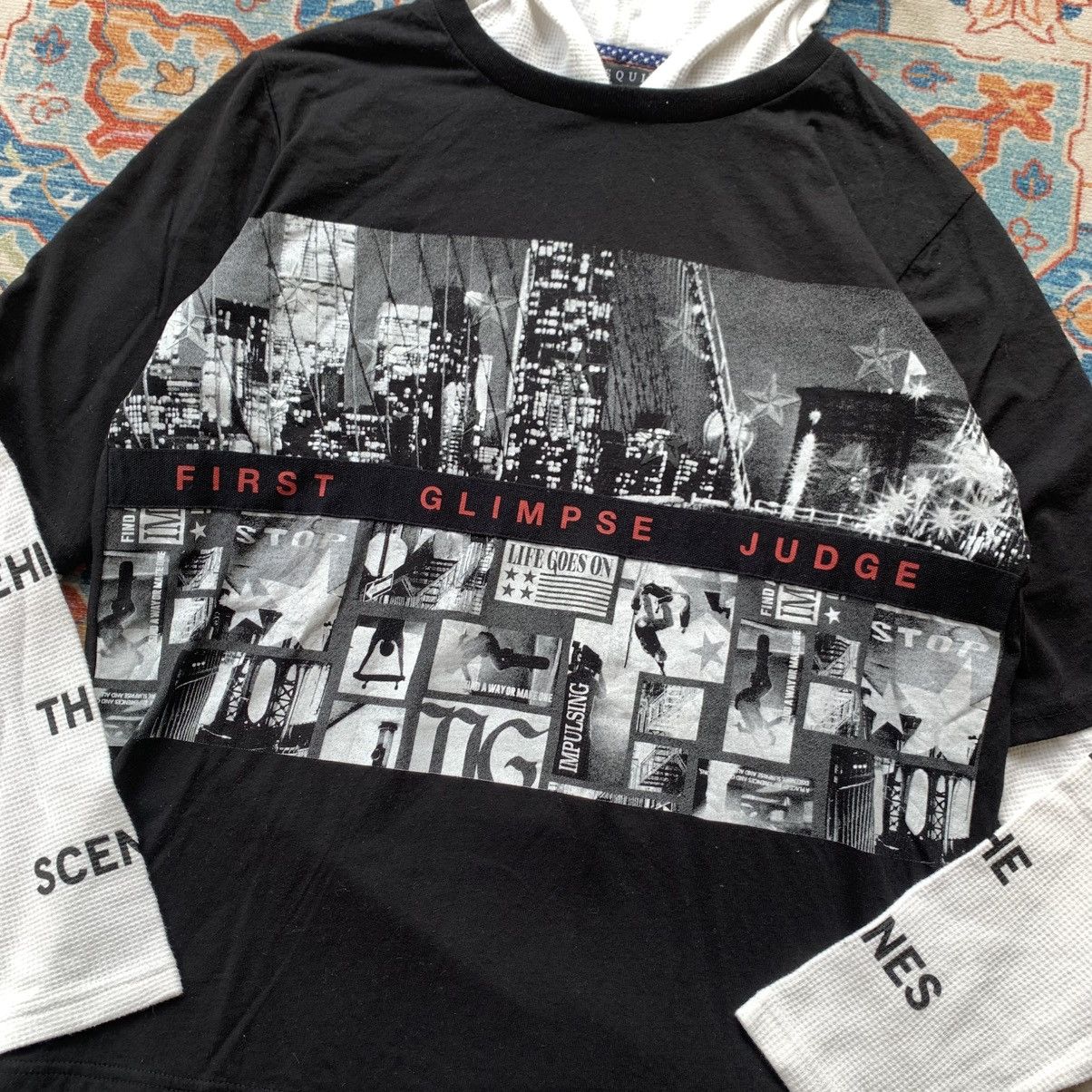 Hysteric Glamour Y2k japanese layered waffel hoded Size US L / EU 52-54 / 3 - 5 Thumbnail