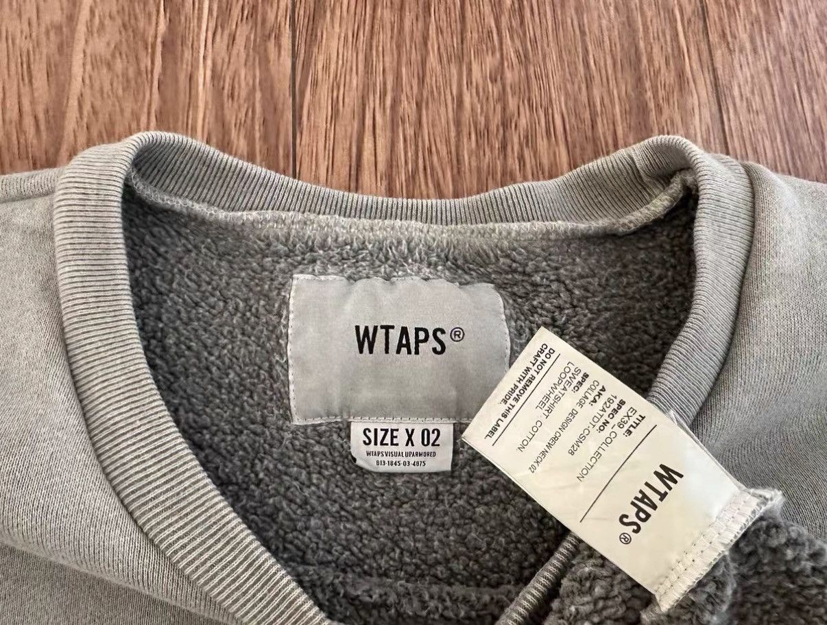 Wtaps WTAPS COLLEGE DESIGN CREW NECK 02 SWEATSHIRT LOOPWHEEL Size US M / EU 48-50 / 2 - 3 Thumbnail