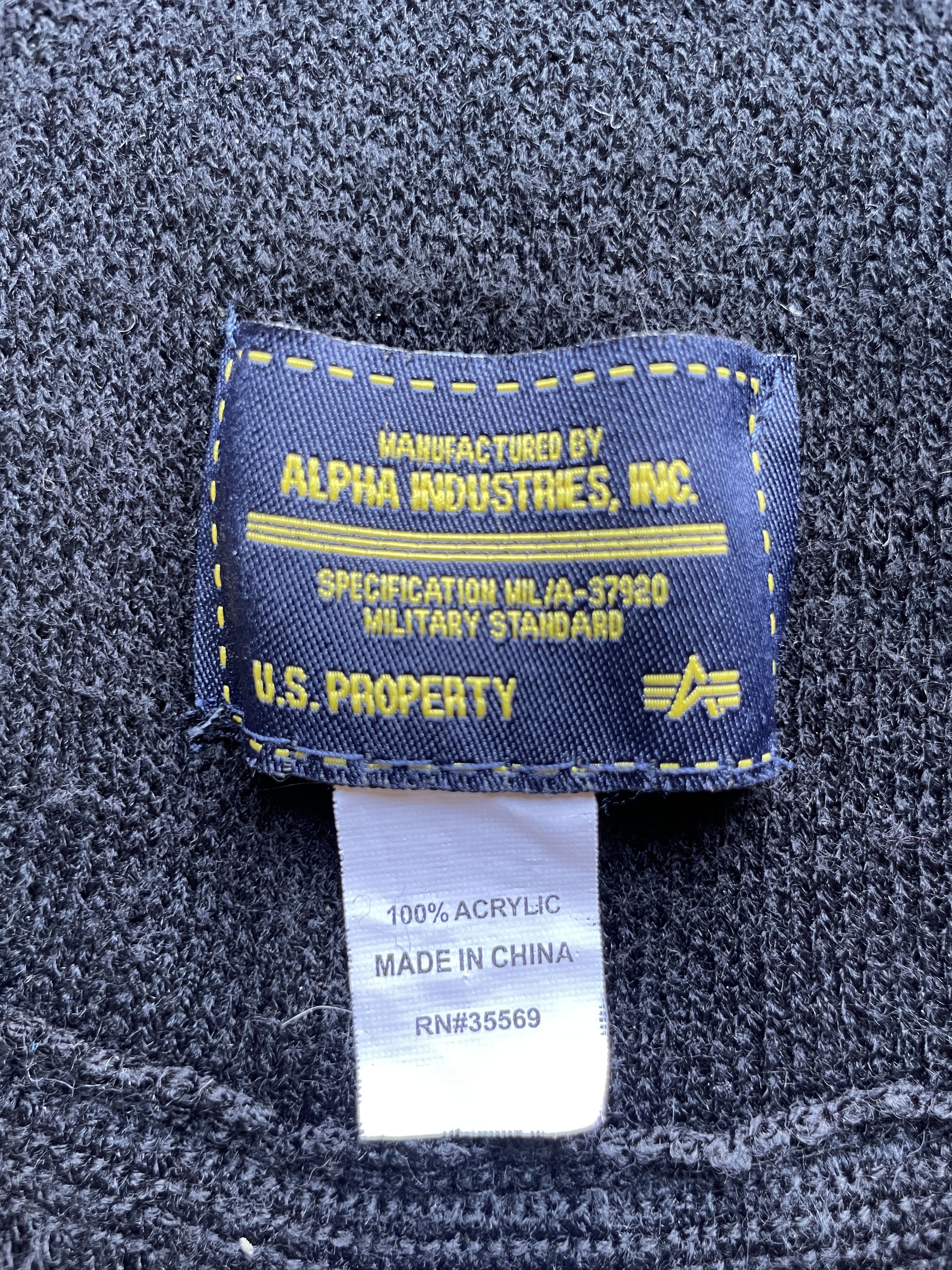 Alpha Industries Vintage Alpha Industries Scarf Army Military Standard Size ONE SIZE - 2 Thumbnail
