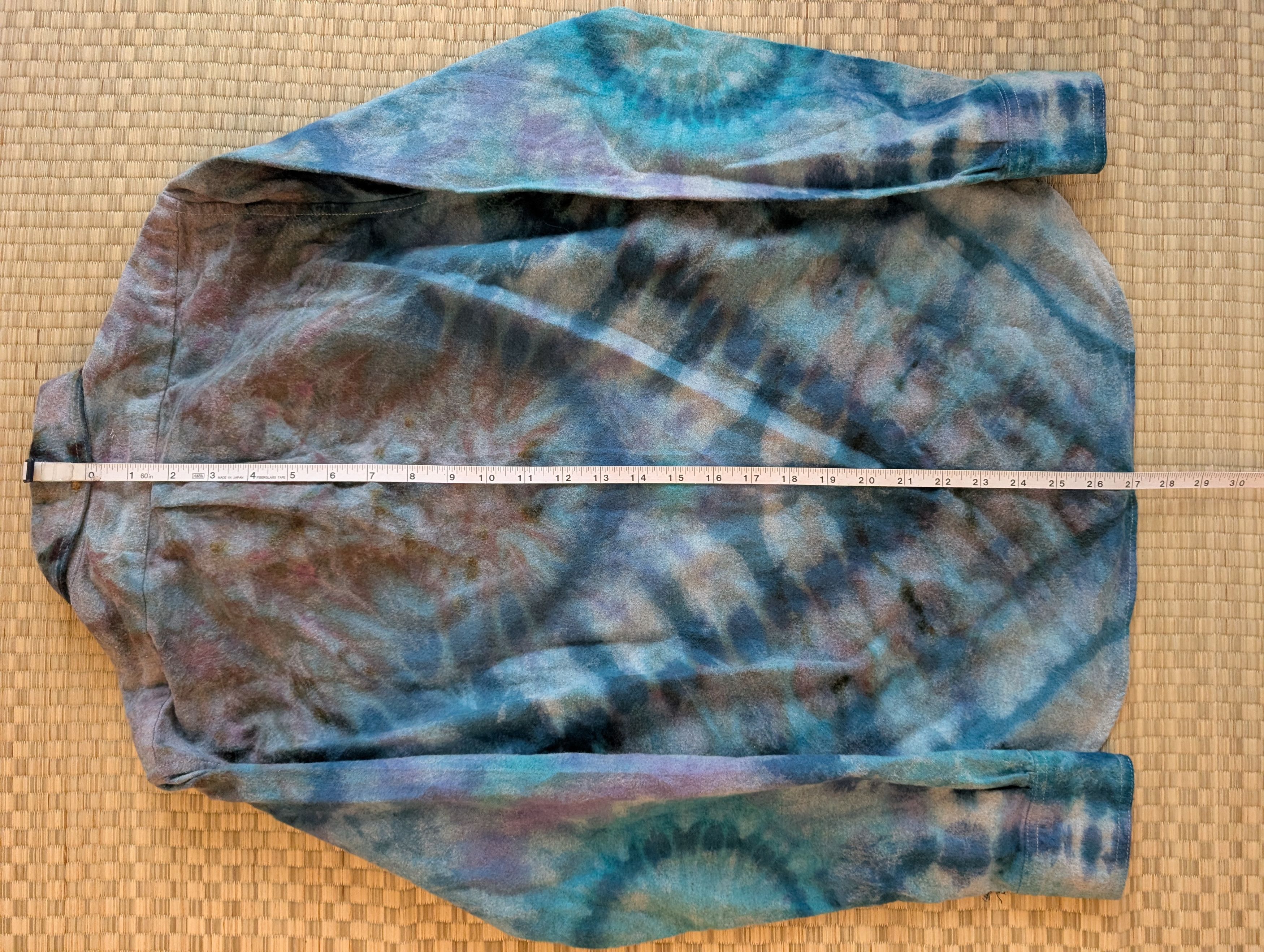 Rogue Territory Rogue Territory Tie Dye Button Up Shirt Made in USA Size US S / EU 44-46 / 1 - 5 Thumbnail