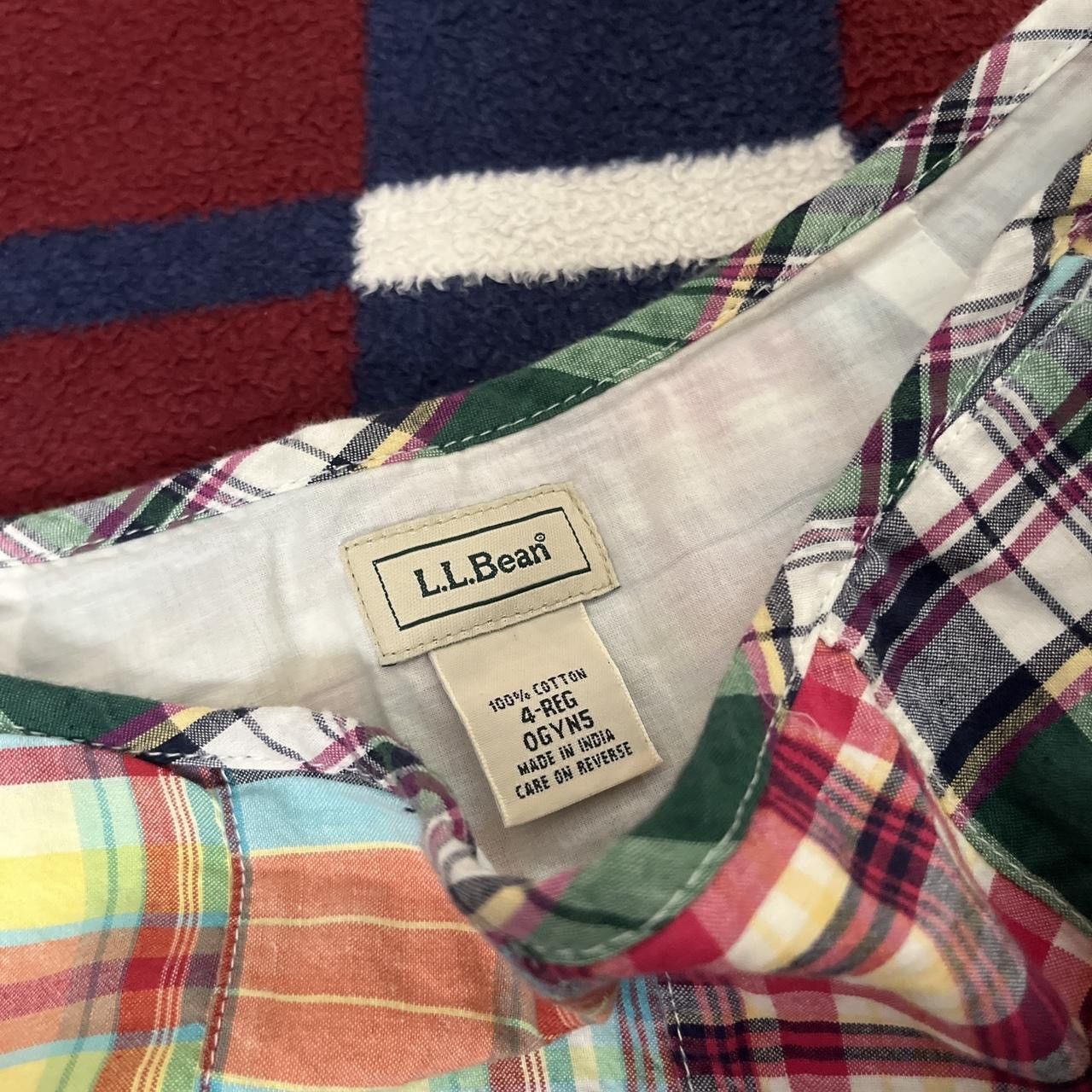 L.L. Bean L.L.Bean multi-coloured plaid Cotton Patch Madras skirt Size 25" / US 0 / IT 36 - 2 Thumbnail
