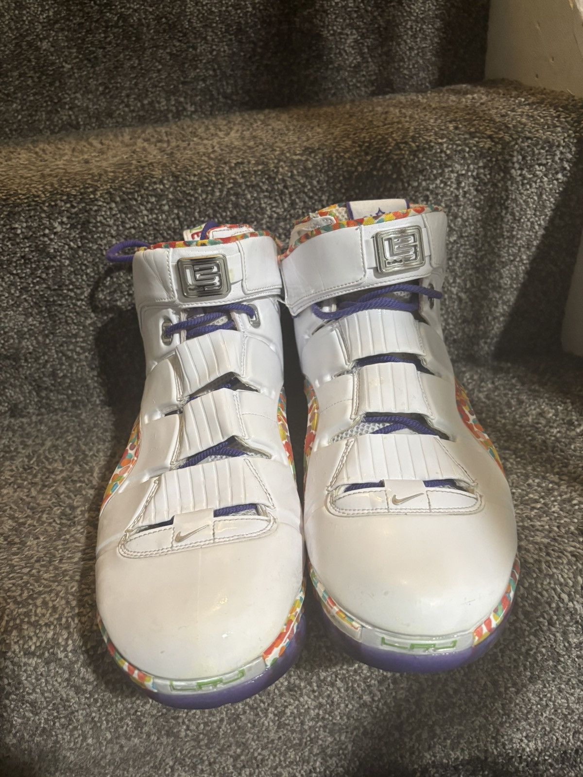 Nike Nike Zoom LeBron 4 Fruity Pebbles | Grailed