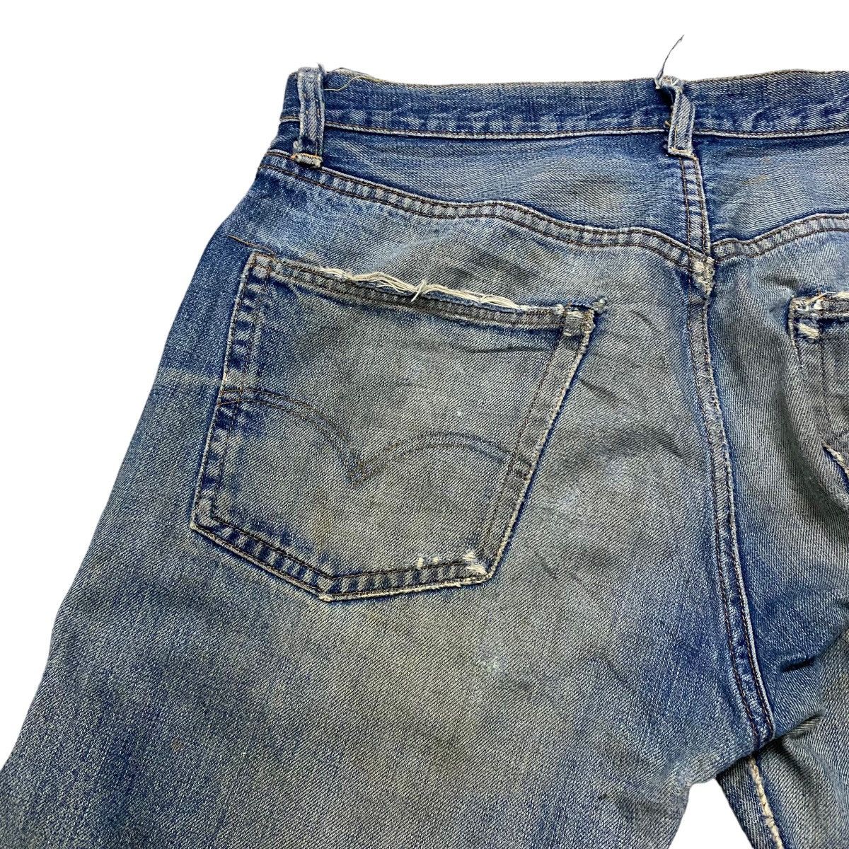 Levi's Vintage 60s Levis 501 Big E Redline Denim Jeans Button 8 Size US 30 / EU 46 - 11 Thumbnail