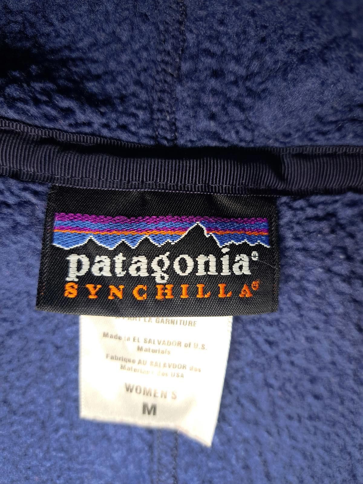 Patagonia VINTAGE 1986 Patagonia Synchilla Jacket Womens Medium Blue Size M / US 6-8 / IT 42-44 - 2 Thumbnail