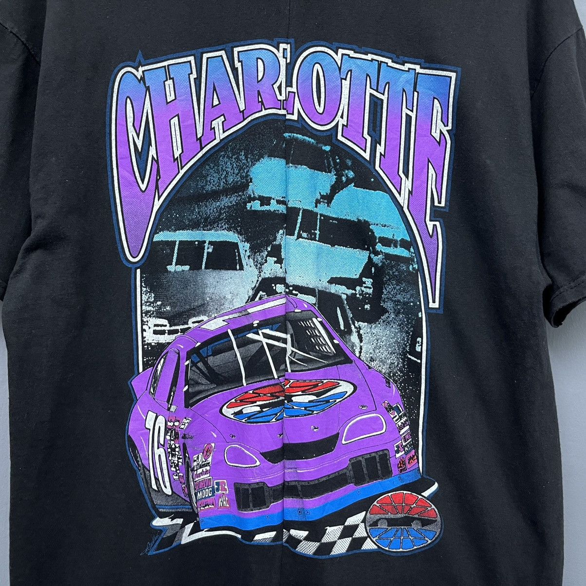 NASCAR Vintage 90s Nascar Winston Cup T-Shirt / Charlotte Speedway Size US XL / EU 56 / 4 - 7 Thumbnail