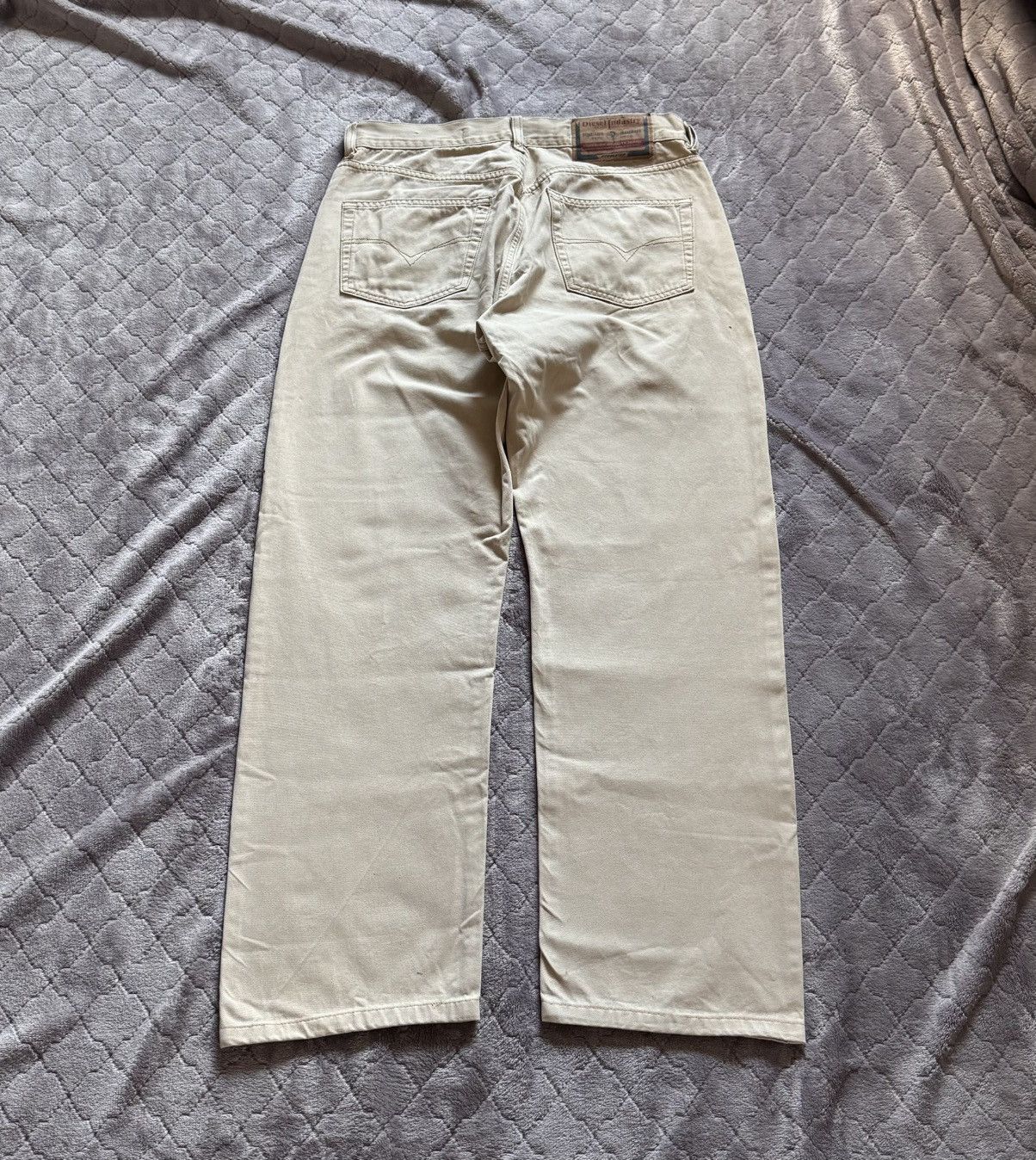 Diesel × Vintage Vintage Diesel Beige Denim Pants Avantgarde Size US 33 - 2 Thumbnail