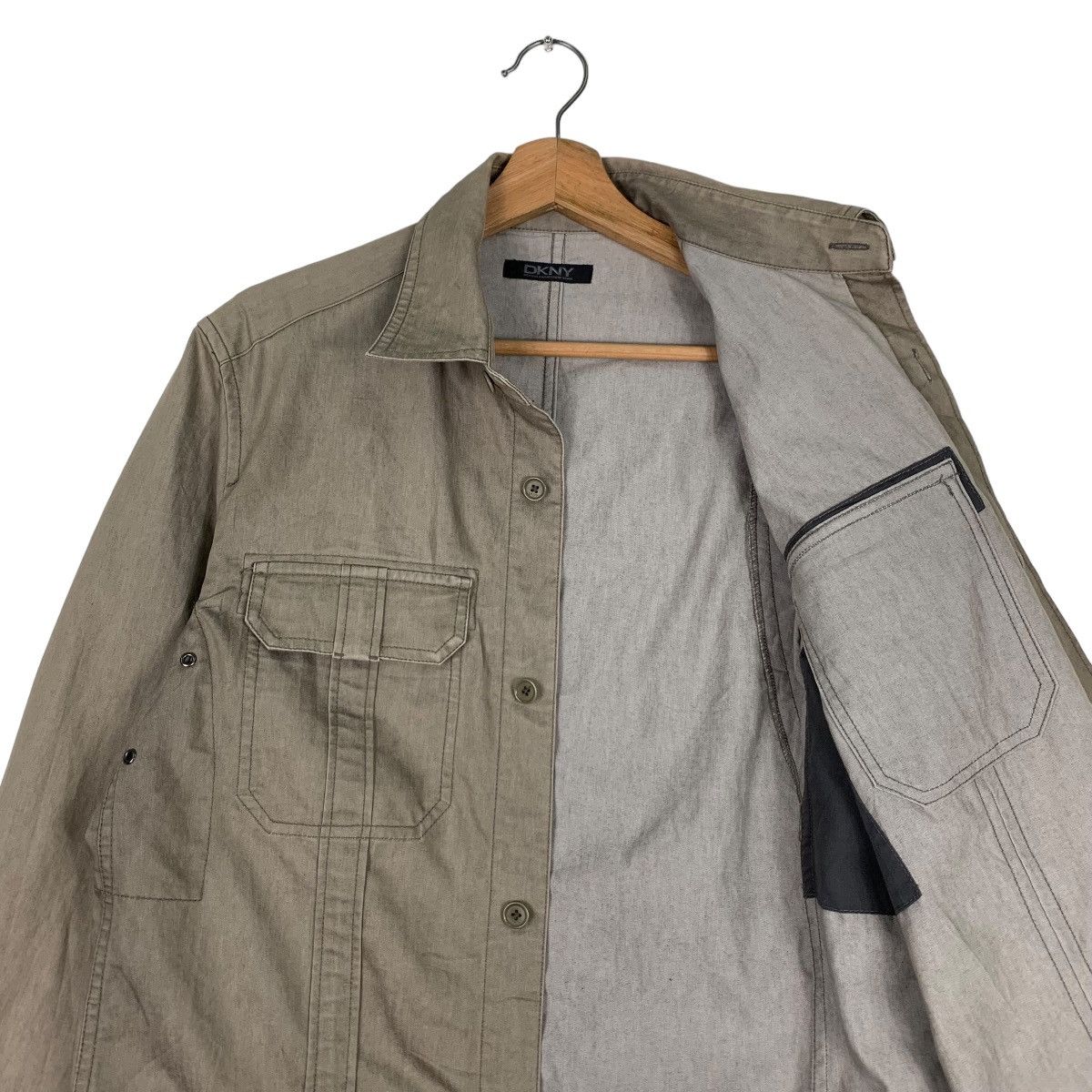 DKNY DKNY Casual Button Shirt Jacket #0895-C40 Size US L / EU 52-54 / 3 - 10 Thumbnail