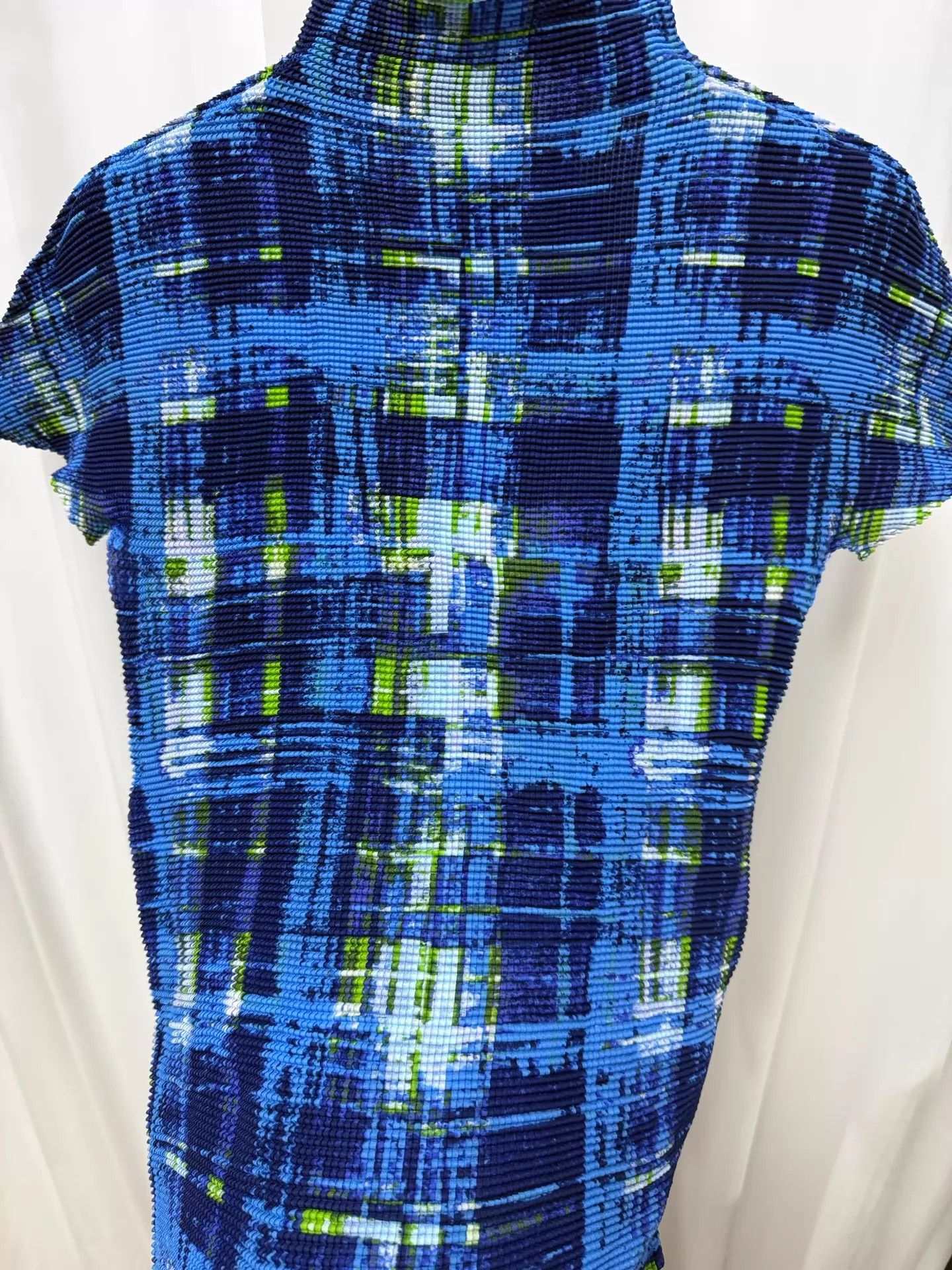 Issey Miyake ISSEY MIYAKE me blue green check short-sleeve shirt M Size M / US 6-8 / IT 42-44 - 7 Thumbnail