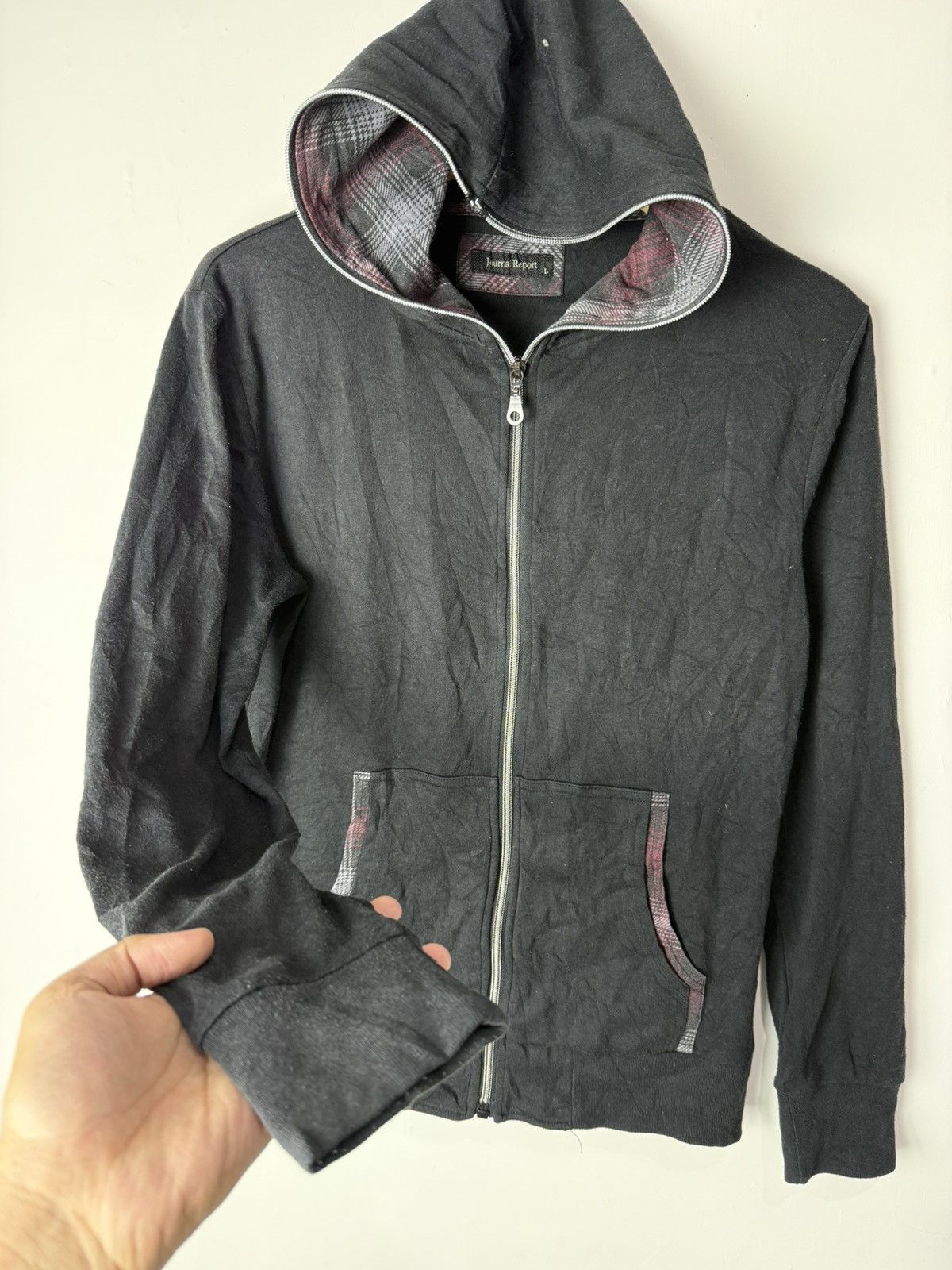 Hysteric Glamour Journal report fullzipper hoodie Size US M / EU 48-50 / 2 - 6 Thumbnail