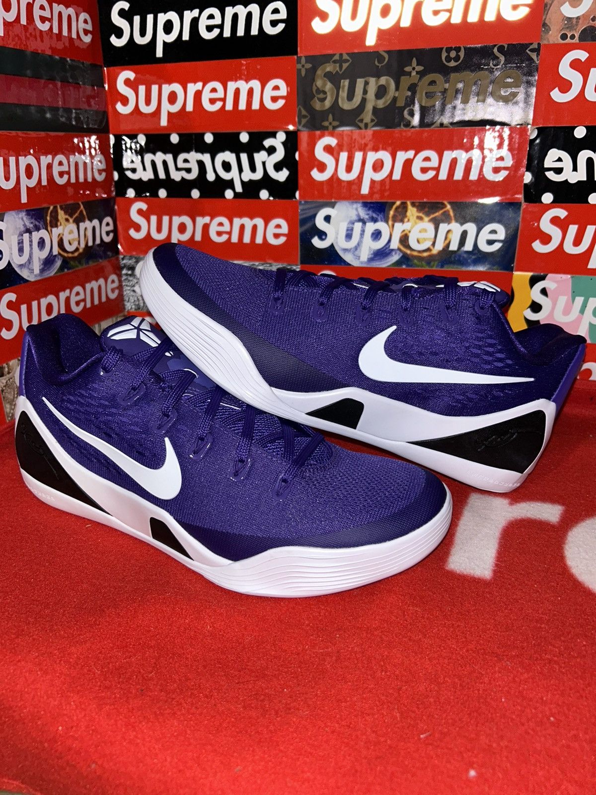 Nike Nike Kobe 9 Elite Low EM TB Court Purple IH5095-500 10 NEW Size US 10 / EU 43 - 1 Thumbnail