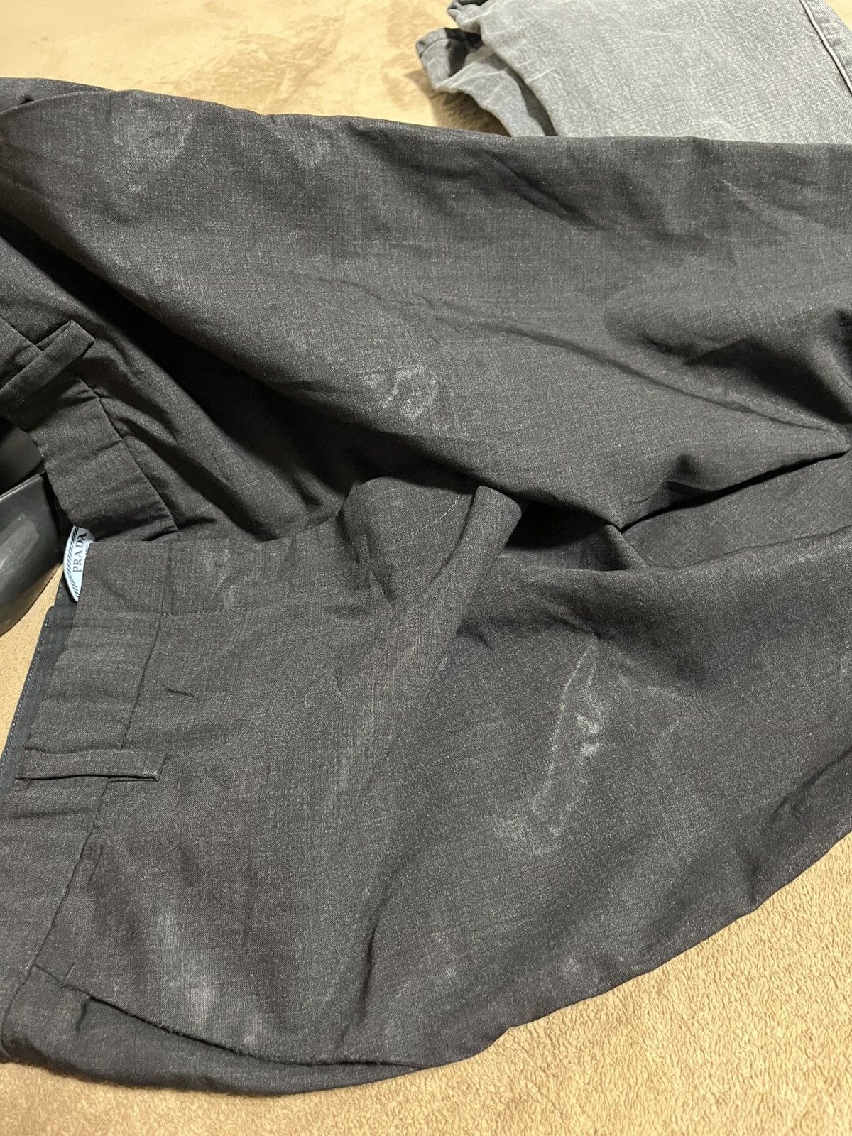 Prada FW’23 Prada by Raf Simons Wide Trousers Pants Size 30" / US 8 / IT 44 - 23 Thumbnail
