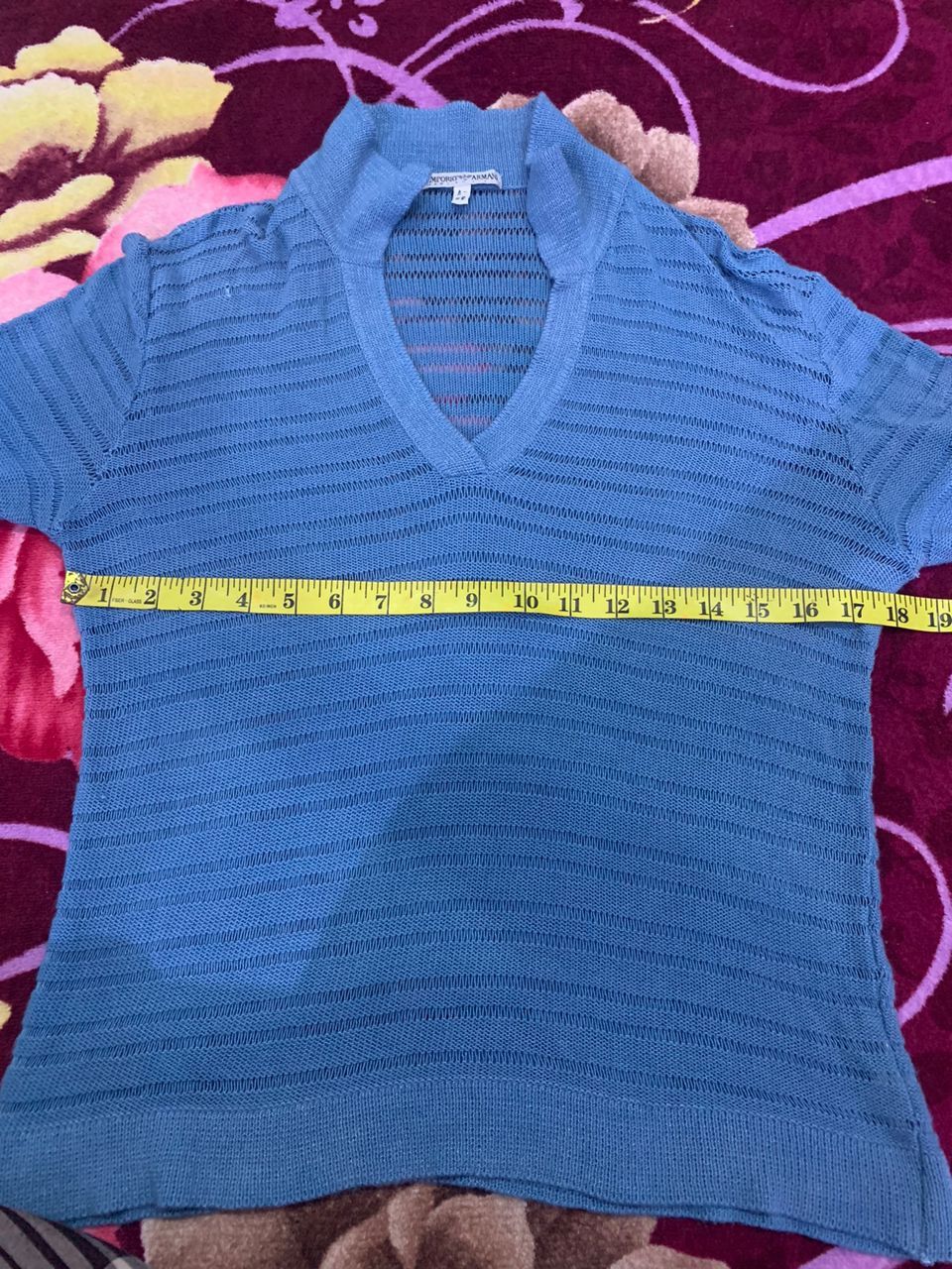 Emporio Armani Archive Runway Knit Polo 90s