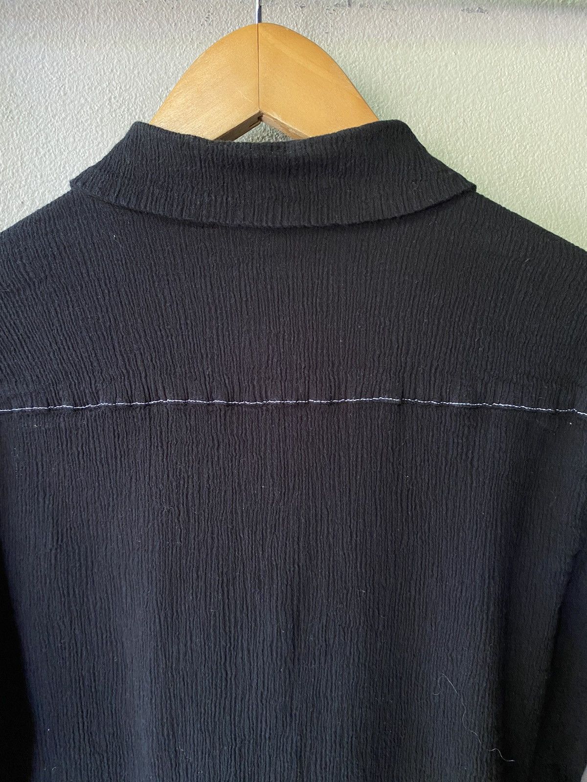 Powers Supply Powder pleated black shirt Size ONE SIZE - 6 Thumbnail