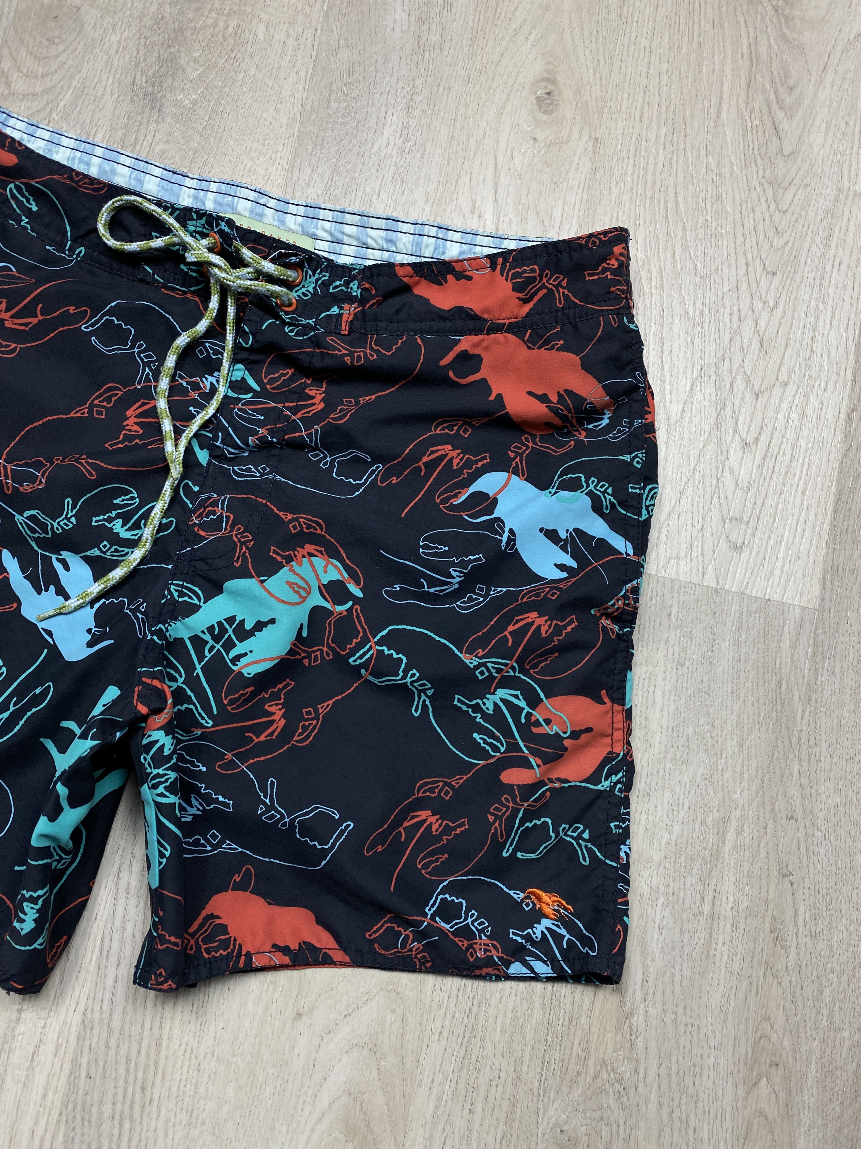 Ted Baker × Vintage Ted Baker Vintage Mens Swimming Shorts Size US 34 / EU 50 - 2 Thumbnail