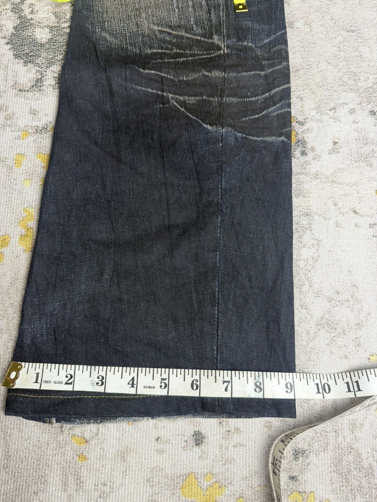 BUFFALO BOBS Flare Nicole Club Whisker Clawmark Denim Size US 31 - 9 Thumbnail