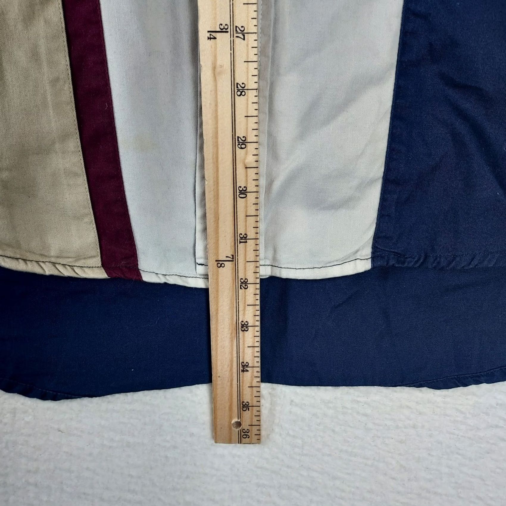 Vintage VINTAGE Cumberland Outfitters XL Men’s Aztec Stripe Western Rodeo Shirt Short Sleeve Cot Size US XL / EU 56 / 4 - 4 Thumbnail
