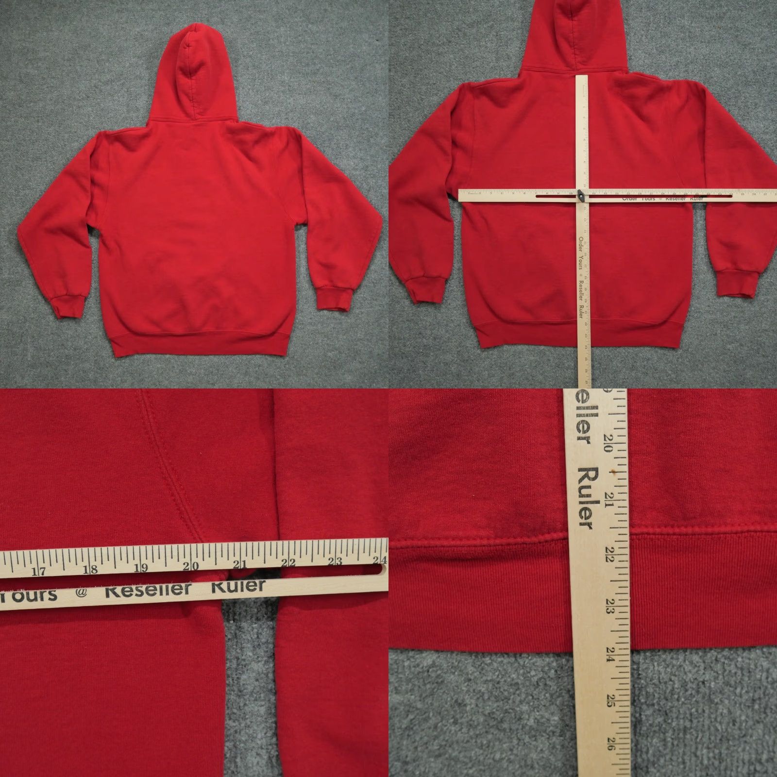 Alife VINTAGE Kerusso Hoodie Mens Pullover Hooded Red M Size US M / EU 48-50 / 2 - 8 Thumbnail