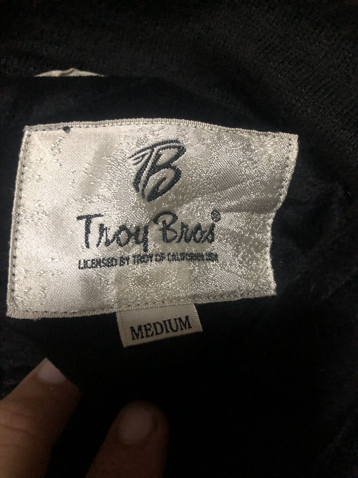 Japanese Brand Troy Bros Velvet Bomber Jacket Size US M / EU 48-50 / 2 - 3 Thumbnail
