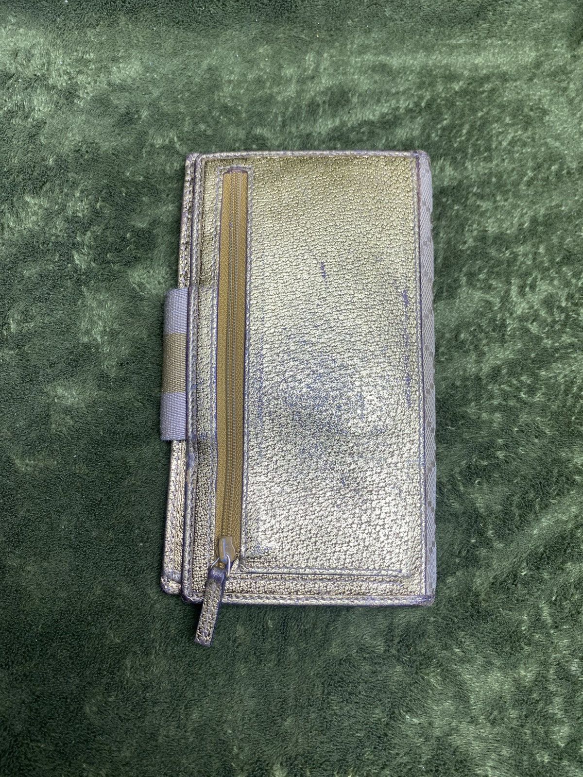 Gucci GUCCI GG canvas x leather long wallet Size ONE SIZE - 3 Thumbnail