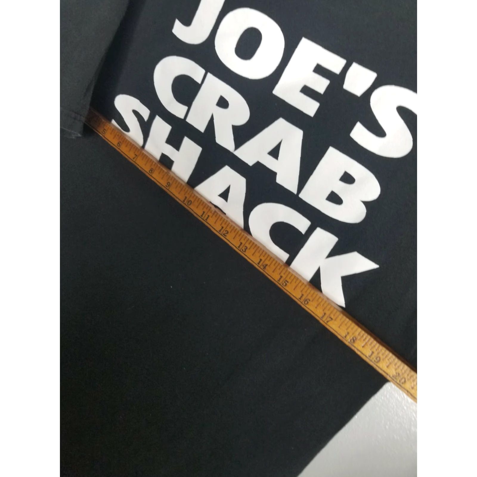 Doublet VINTAGE Joe’s Crab Shack T-Shirt - Bite Me Double-Sided - Adult Large Black Cotton Logo Crew Neck Shirt Mens Modern Era Culinary Theme Size US L / EU 52-54 / 3 - 4 Thumbnail