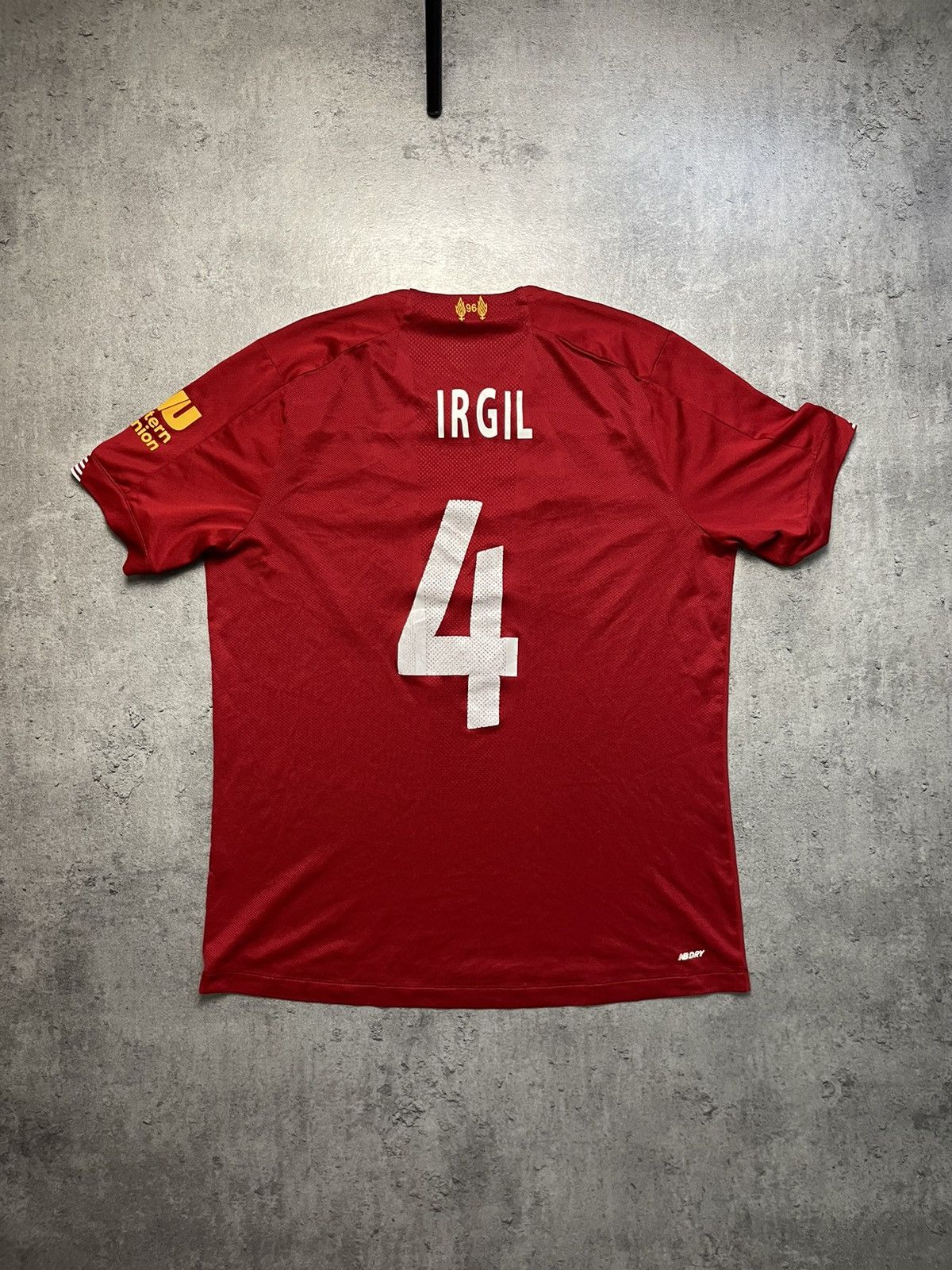 New Balance New Balance Liverpool 2020 tee jersey Home vintage 4 Virgil Size US L / EU 52-54 / 3 - 7 Thumbnail