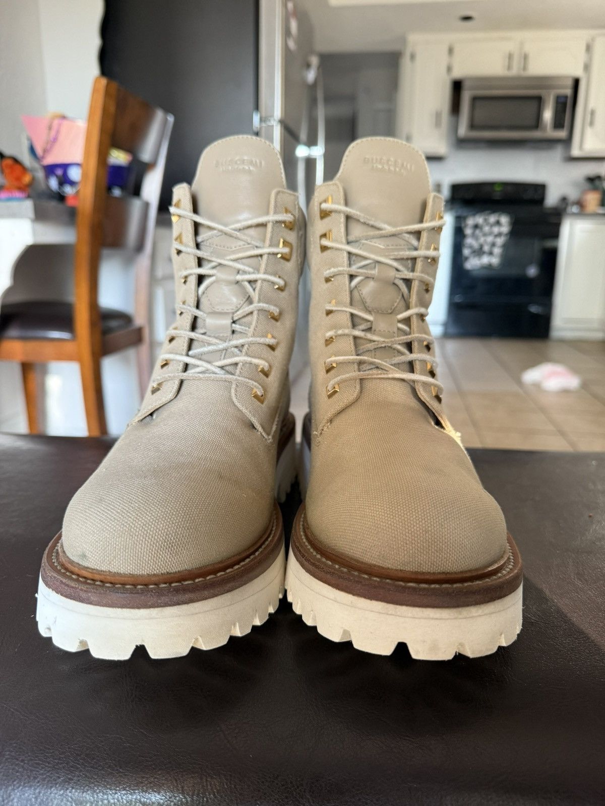 Buscemi Buscemi Combat Boots Size US 9.5 / EU 42-43 - 4 Thumbnail