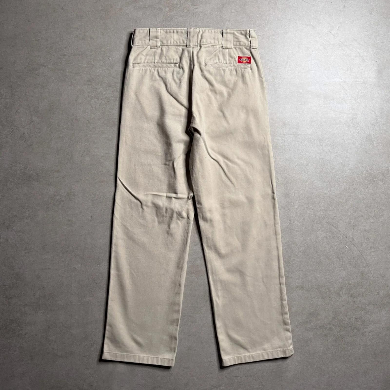 Dickies Vintage Dickies Beige Pants - 26x28 Size US 26 / EU 42 - 2 Thumbnail