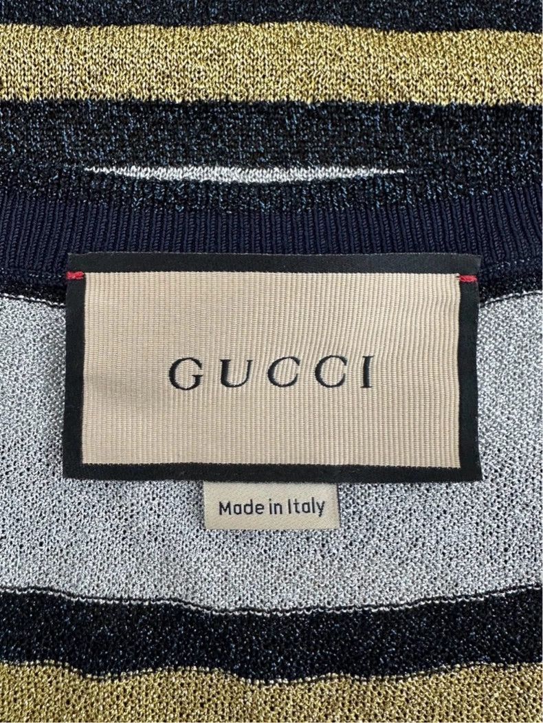 Gucci Gucci Color-matched striped sleeveless pullover vest Size S / US 4 / IT 40 - 8 Thumbnail