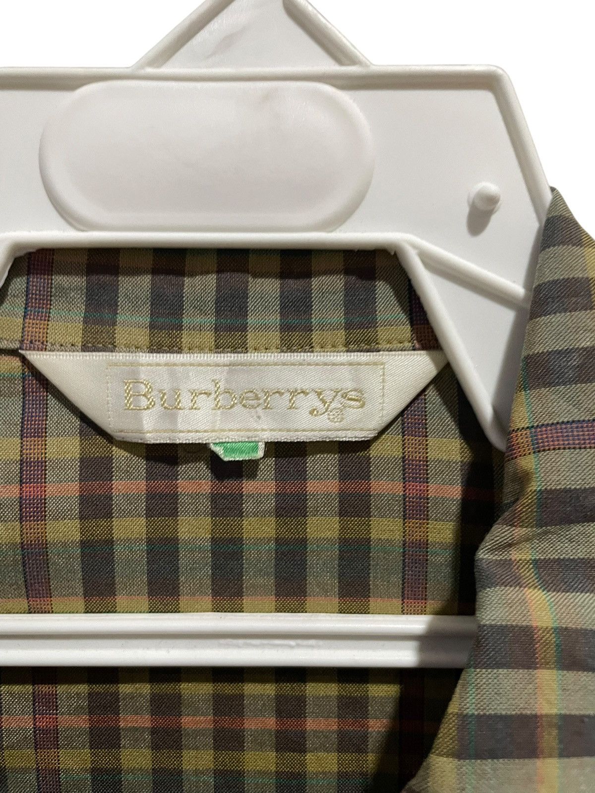 Burberry VTG 80s Burberrys Small Checkered Shirts Size M / US 6-8 / IT 42-44 - 6 Thumbnail