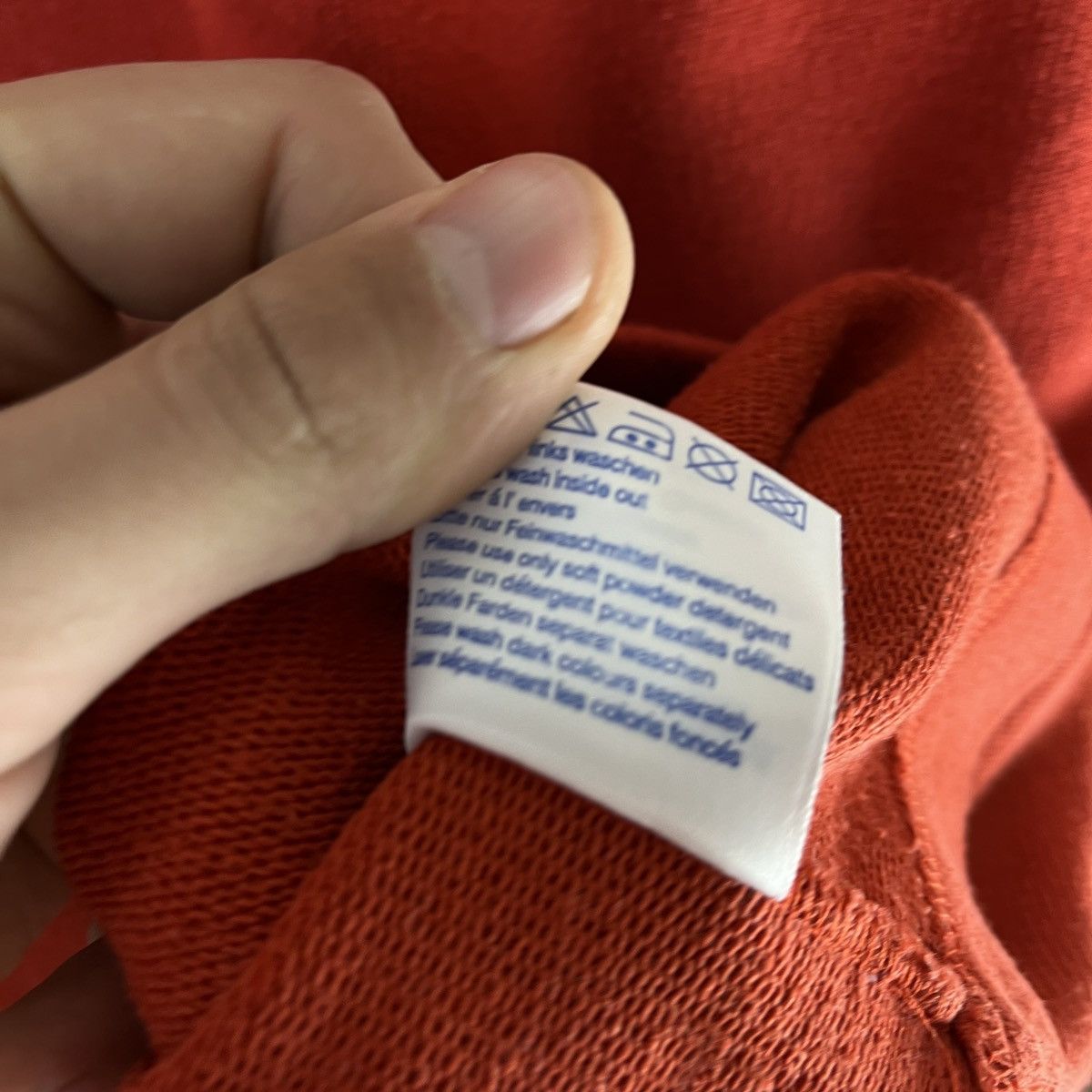 Reebok Vintage orange sweatshirt Reebok small logo y2k 90s Rap Size US M / EU 48-50 / 2 - 8 Thumbnail