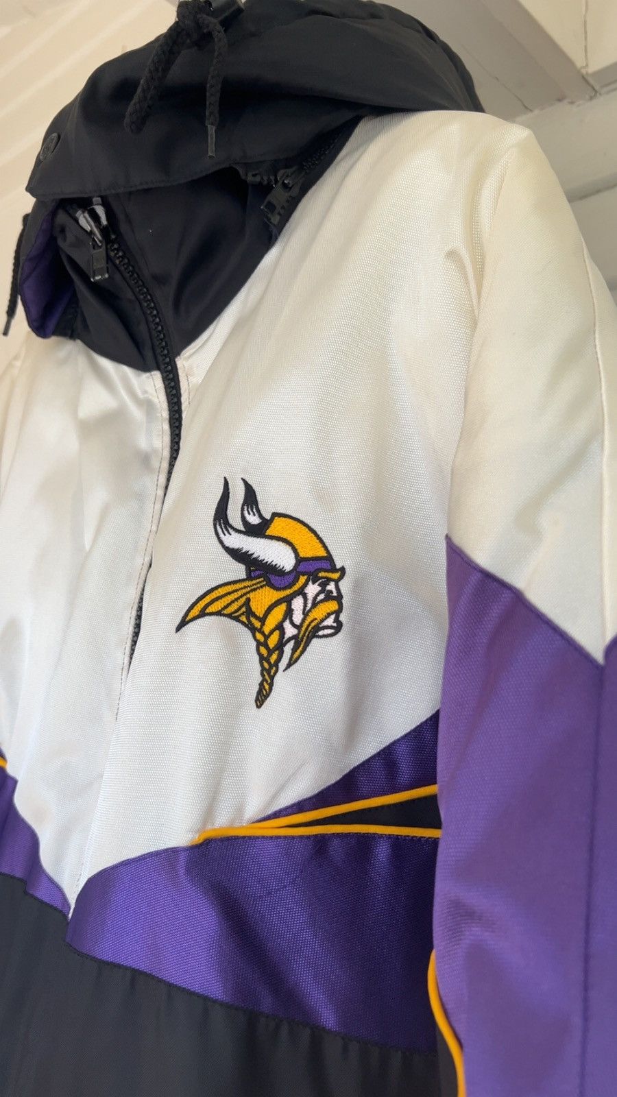 Vintage Vikings Pro player jacket Size US L / EU 52-54 / 3 - 2 Thumbnail