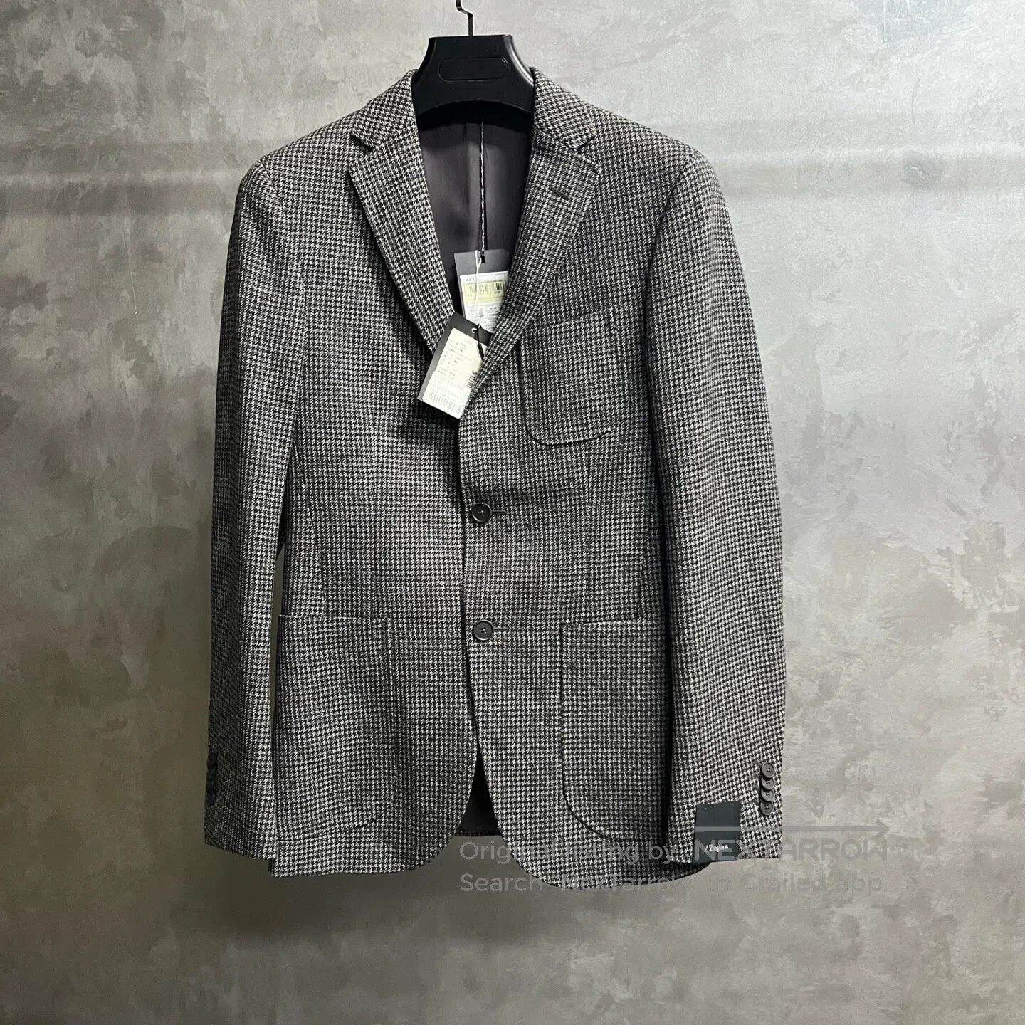 Ermenegildo Zegna Ermenegildo Zegna Wool long-sleeved blazer| Size 46R - 1 Thumbnail