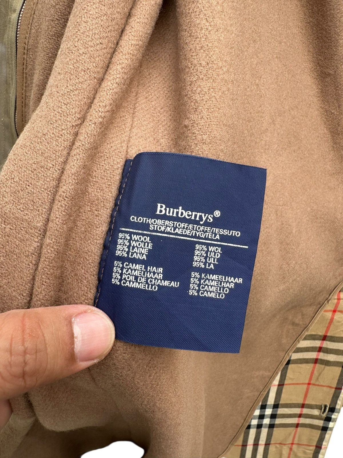 Burberry Vintage Burberrys Nova Check Parka Jacket Size US M / EU 48-50 / 2 - 5 Thumbnail