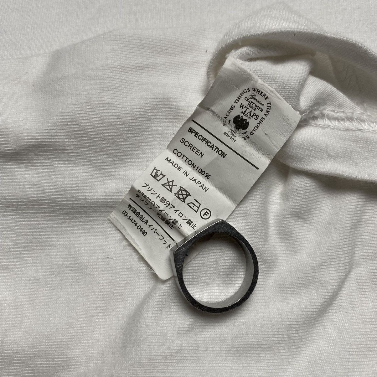 Japanese Brand × Wtaps 🔥WTAPS Rare White Tee. Size US M / EU 48-50 / 2 - 5 Thumbnail