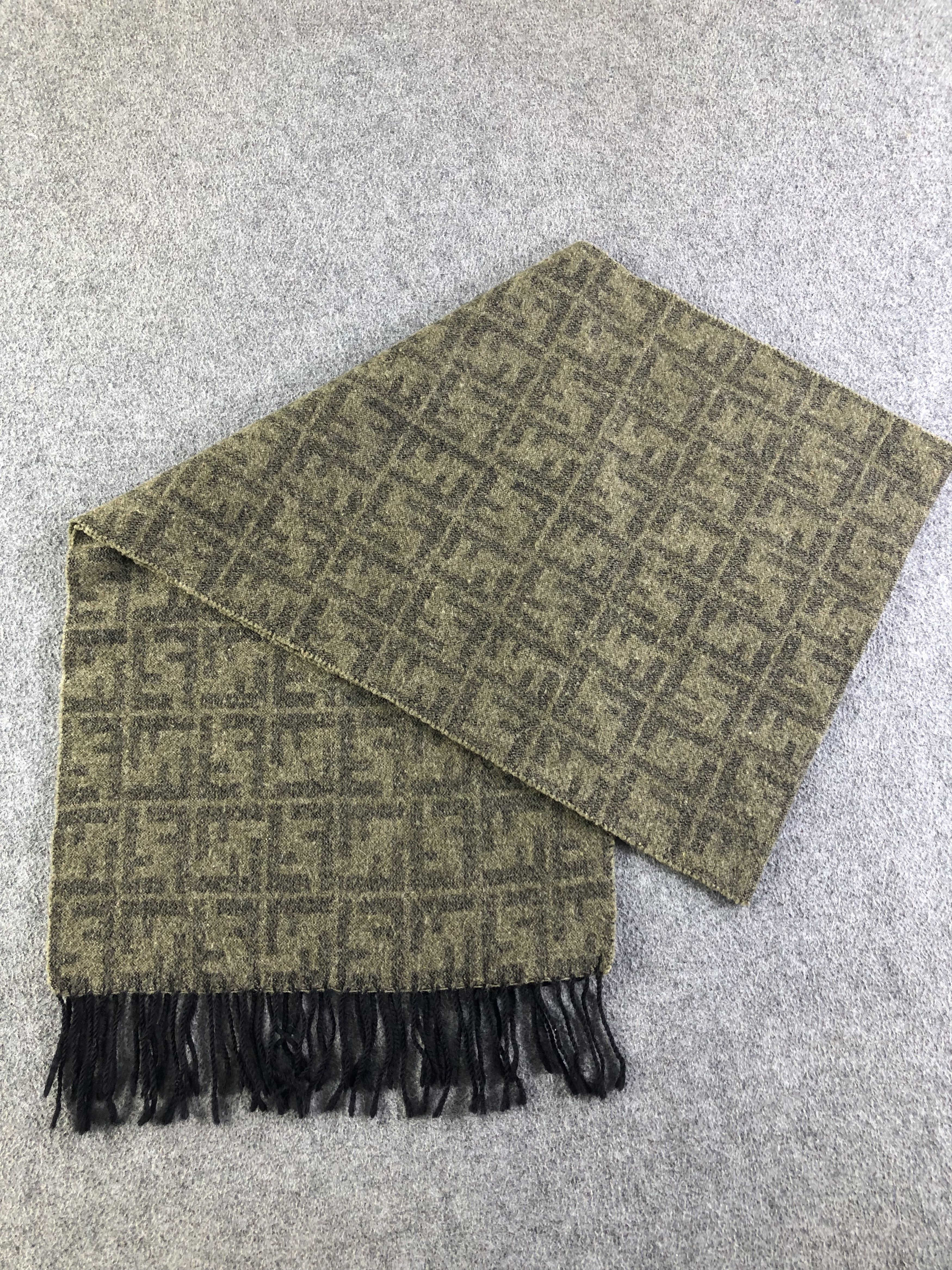 Vintage Fendi Monogram FF Scarf / Muffler / Neckwear SS1353 Size ONE SIZE - 5 Thumbnail