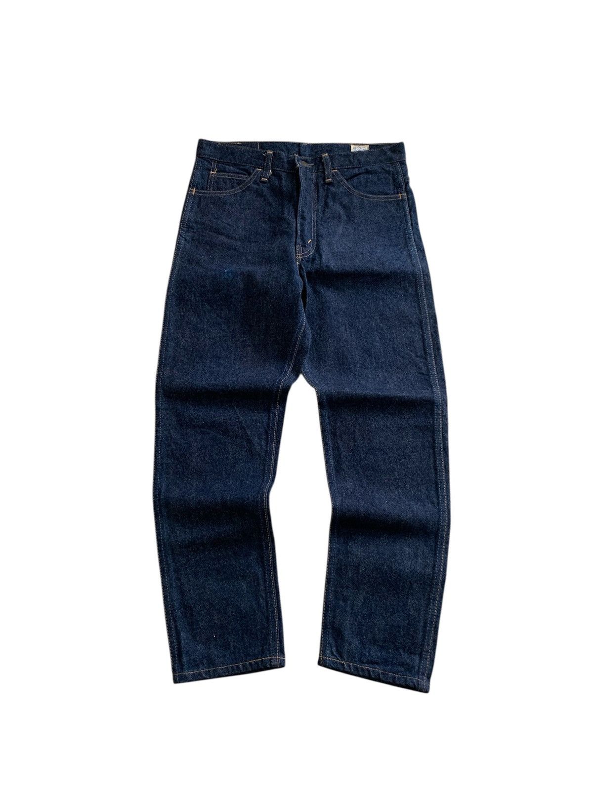 Orslow Orslow Orange Tab Indigo One Wash Denim (Deadstock) Size US 28 / EU 44 - 11 Thumbnail