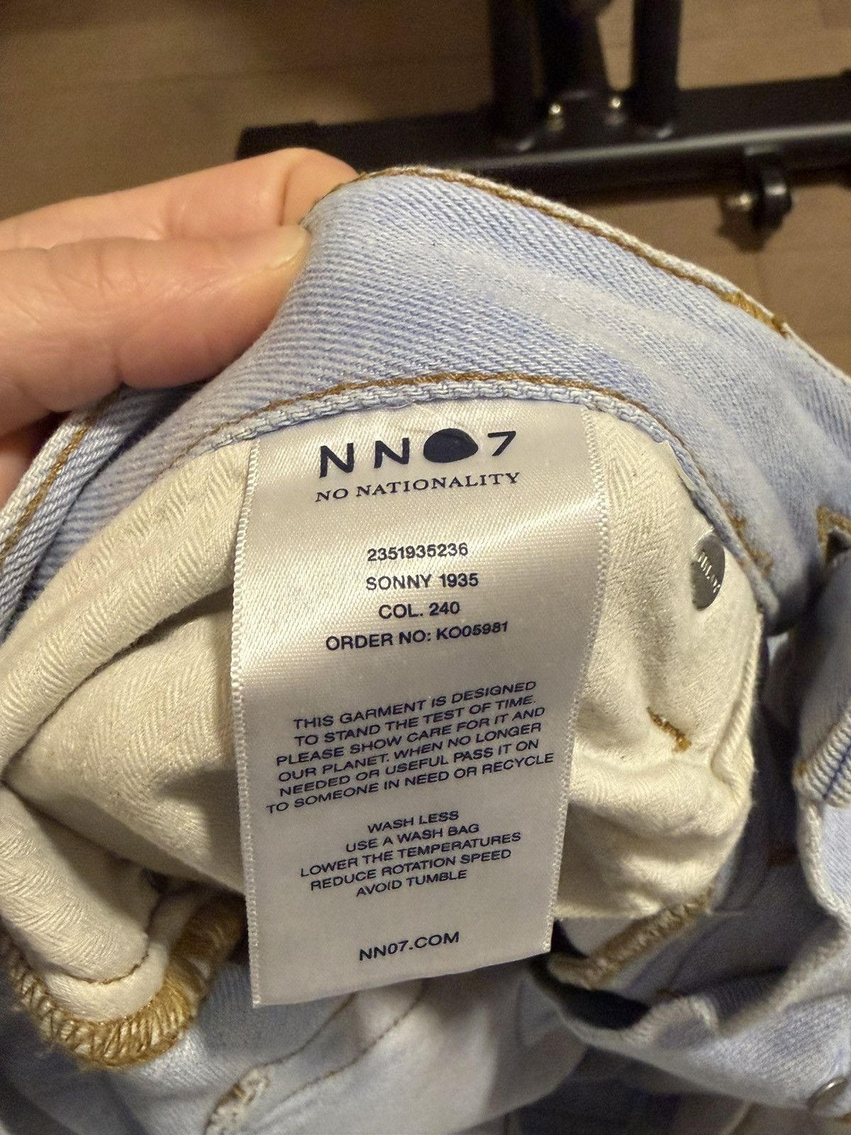 NN07 NN07 Sonny 1935 Ice Blue Size US 30 / EU 46 - 5 Thumbnail