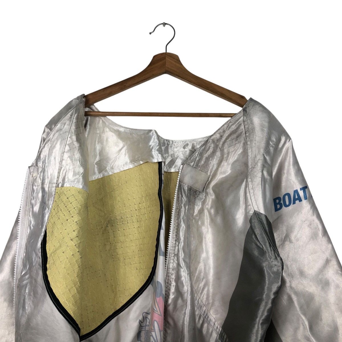 Japanese Brand × Vintage 📌Vintage Bomber Biker Boat Race Jacket Issey Miyake Size US M / EU 48-50 / 2 - 13 Thumbnail
