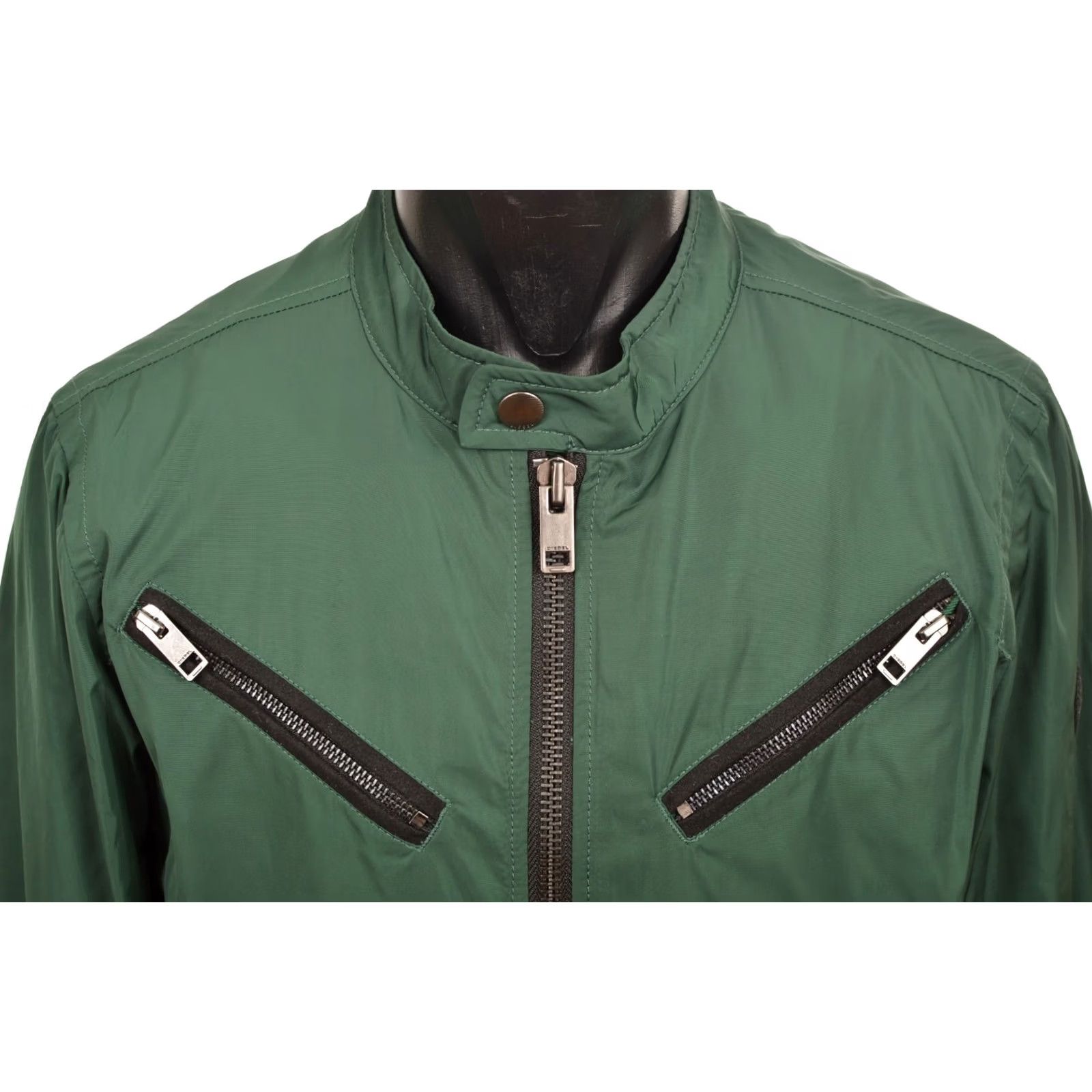 Diesel Diesel Jacket Vintage Dupont Teflon Biker Green Jacket M Men Shirt? Size US M / EU 48-50 / 2 - 2 Thumbnail