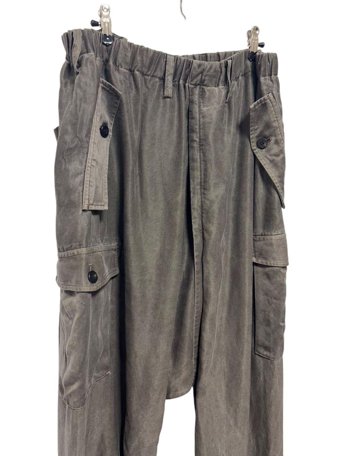 Issey Miyake 【SAMPLE】ARCHIVE ISSEY MIYAKE MEN Garment Dyed XXX Pants Size US 36 / EU 52 - 3 Thumbnail