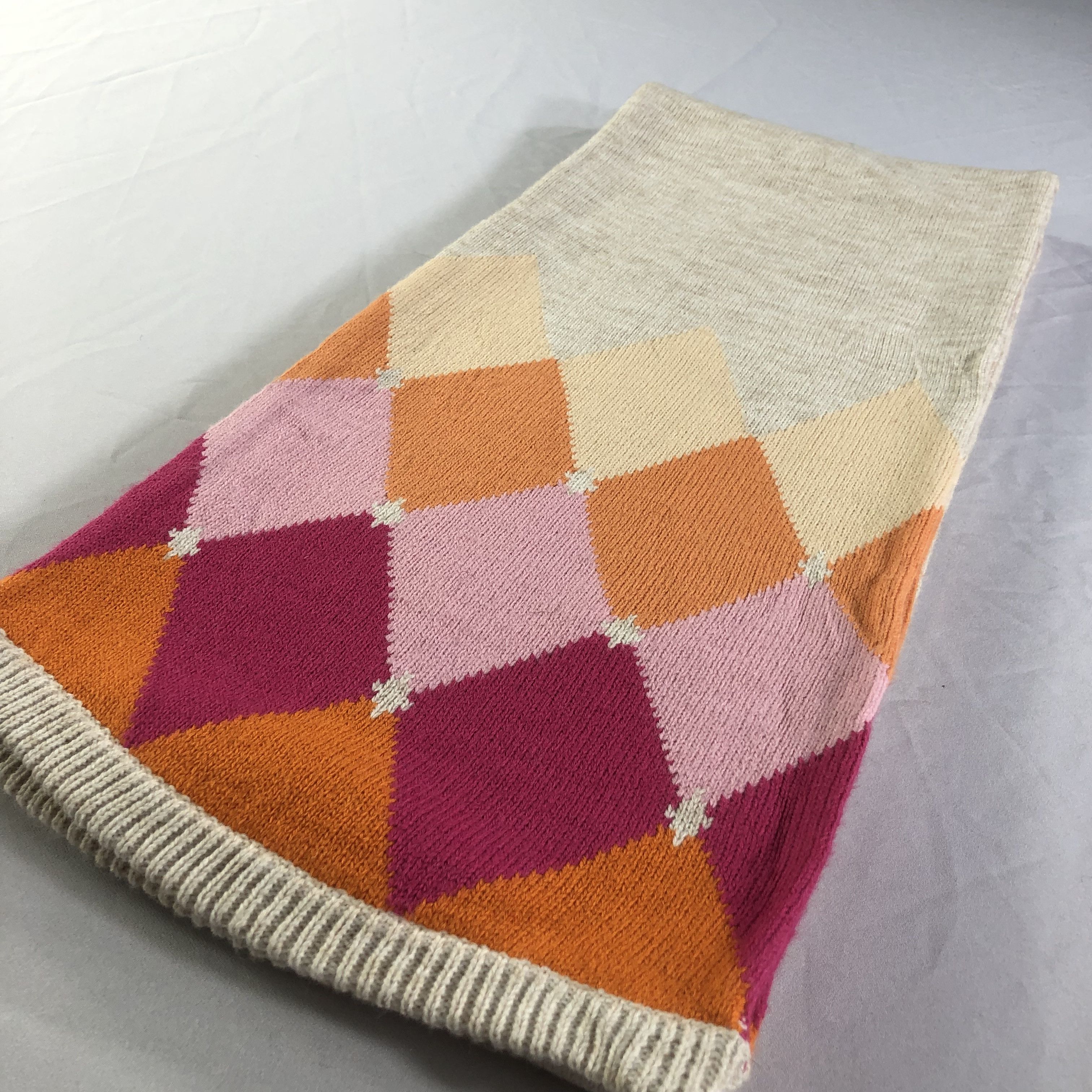 Gap GAP Argyle Scarf Muffler V1665 Size ONE SIZE - 2 Thumbnail