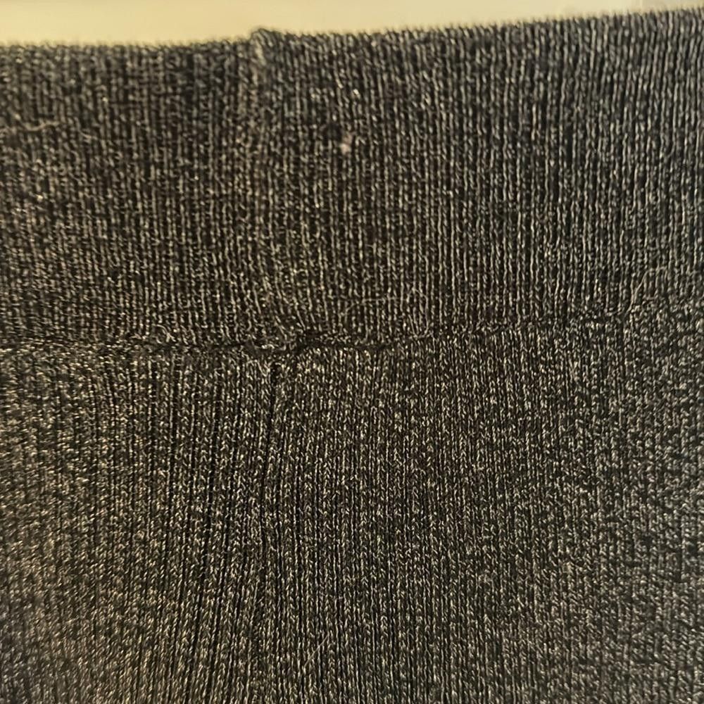 Designer Nia Willow black sparkly sweater pants Size 26" / US 2 / IT 38 - 5 Thumbnail